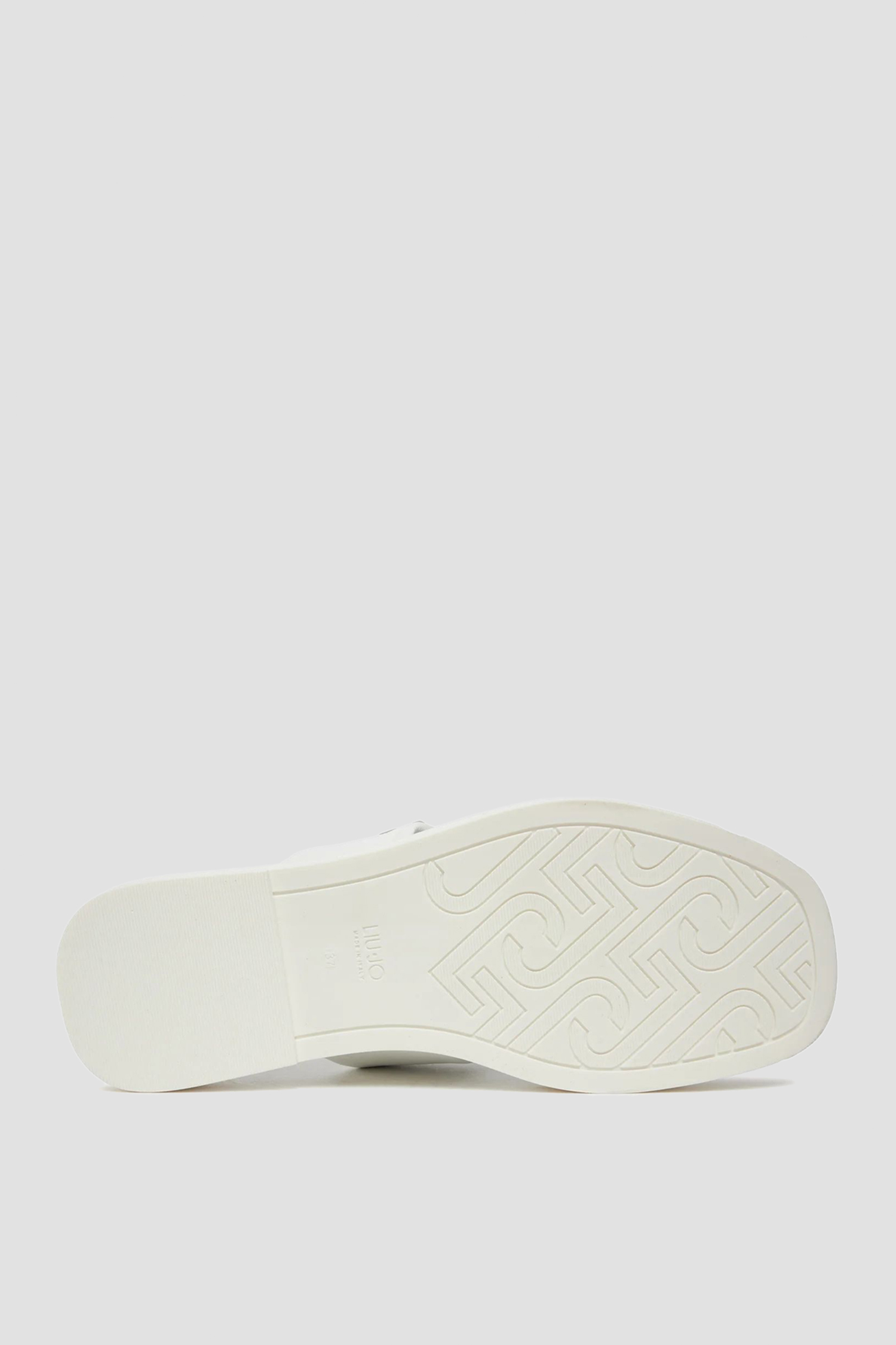 Жіночі білі шкіряні слайдери Liu Jo SA4113.P0062;01111