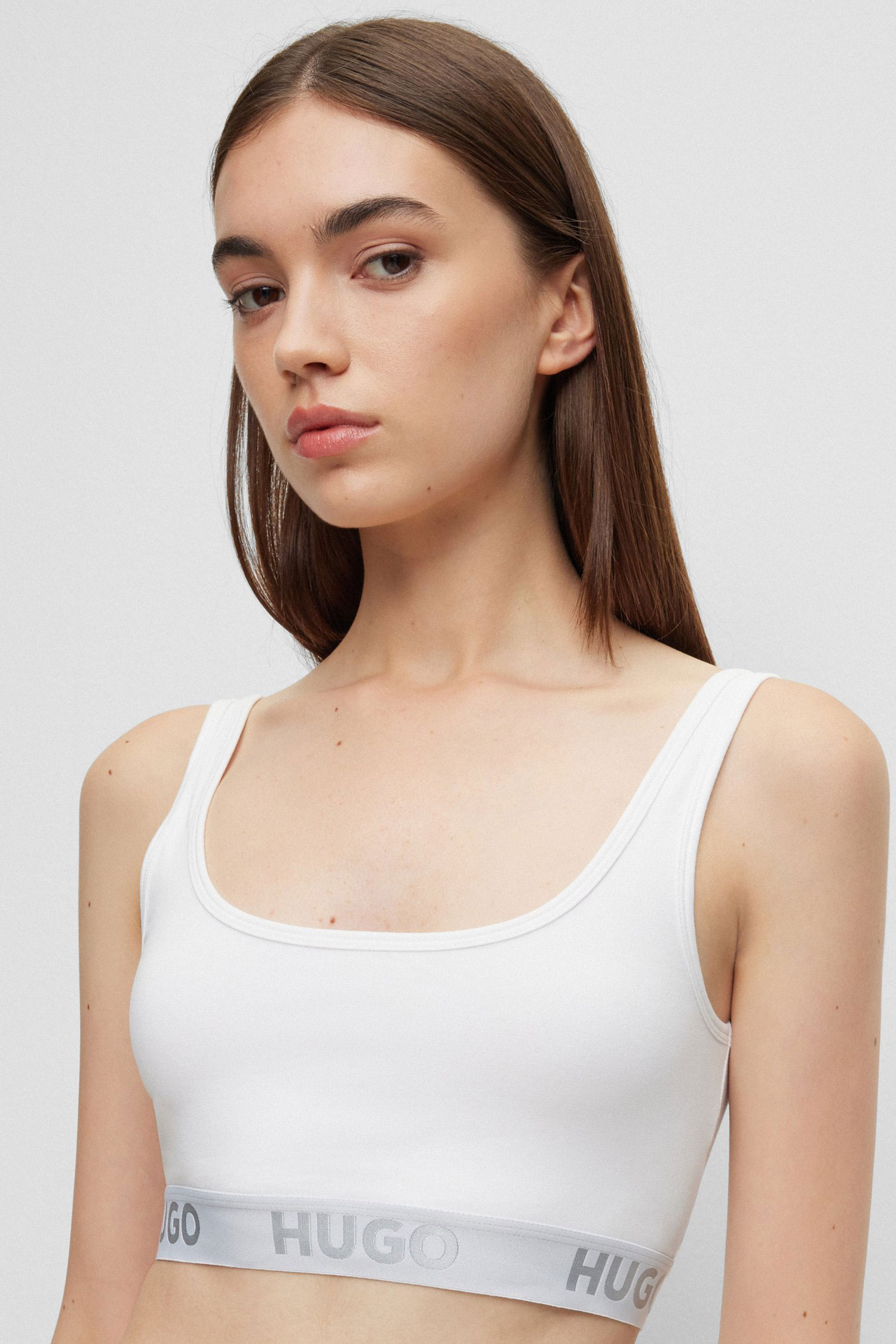 Жіночий білий топ HUGO 50469631;100