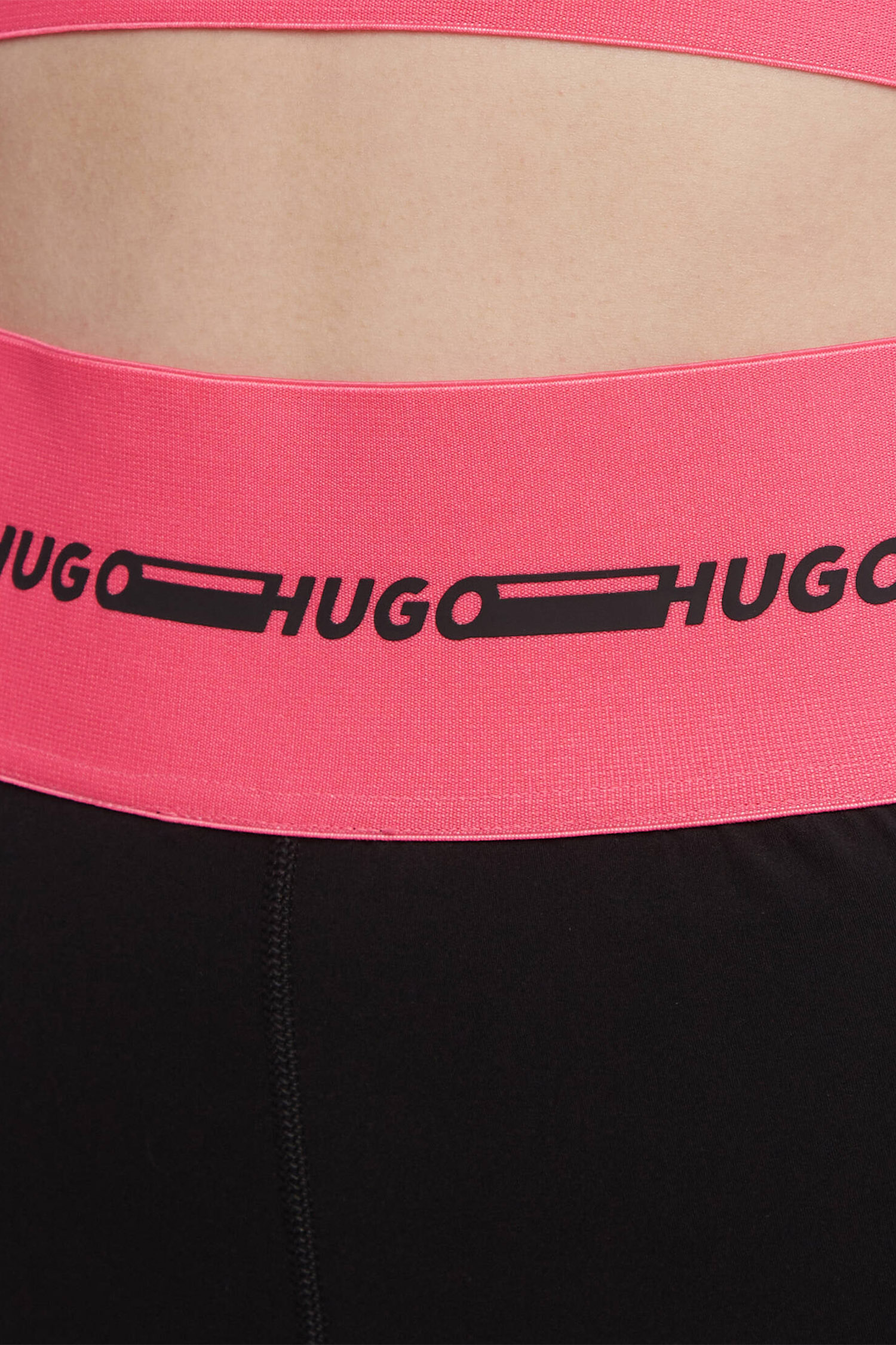 Женские черные спортивные шорты HUGO 50463927;001