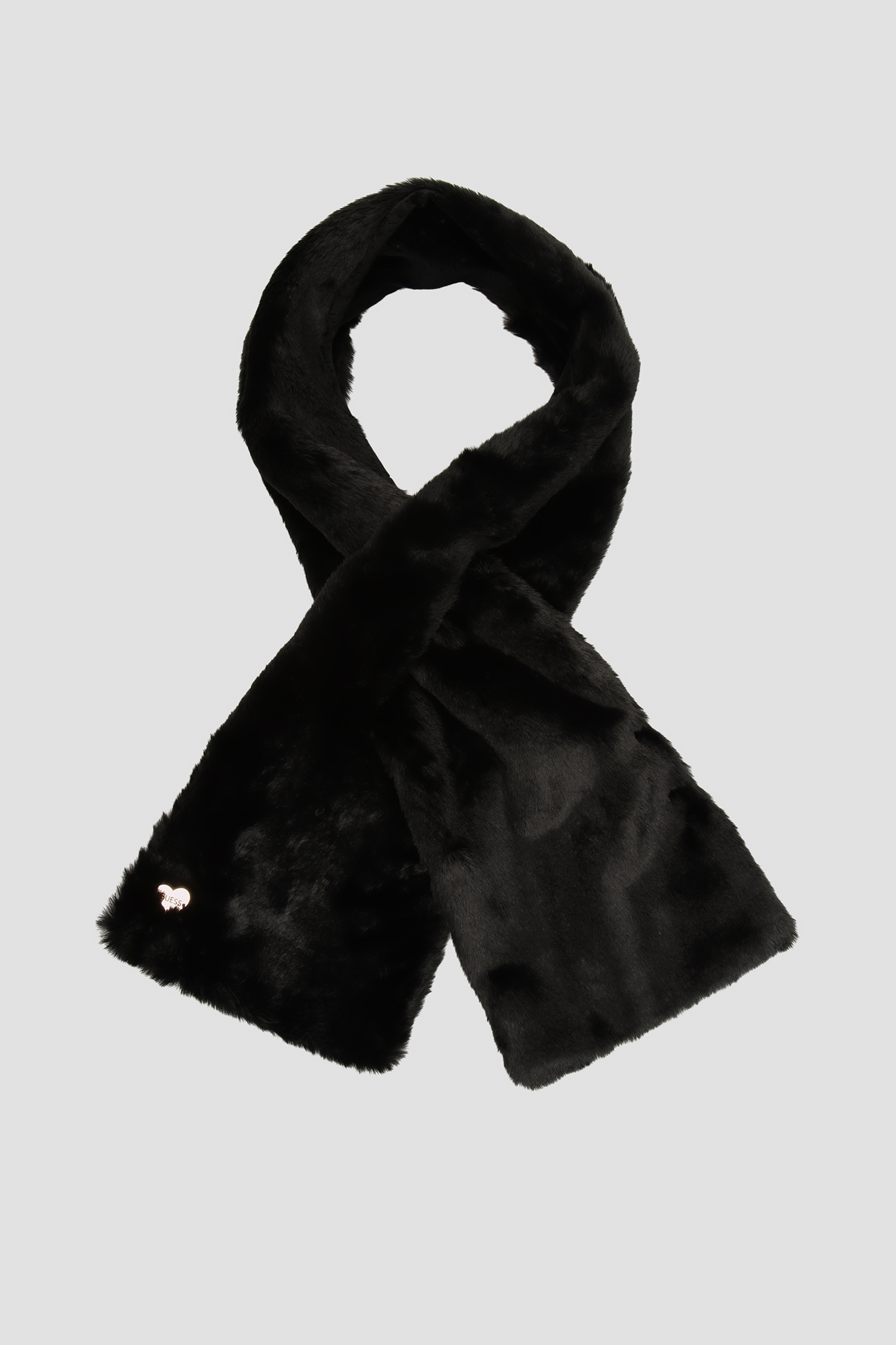 Жіночий чорний шарф Guess AW8515.WOL03;BLA