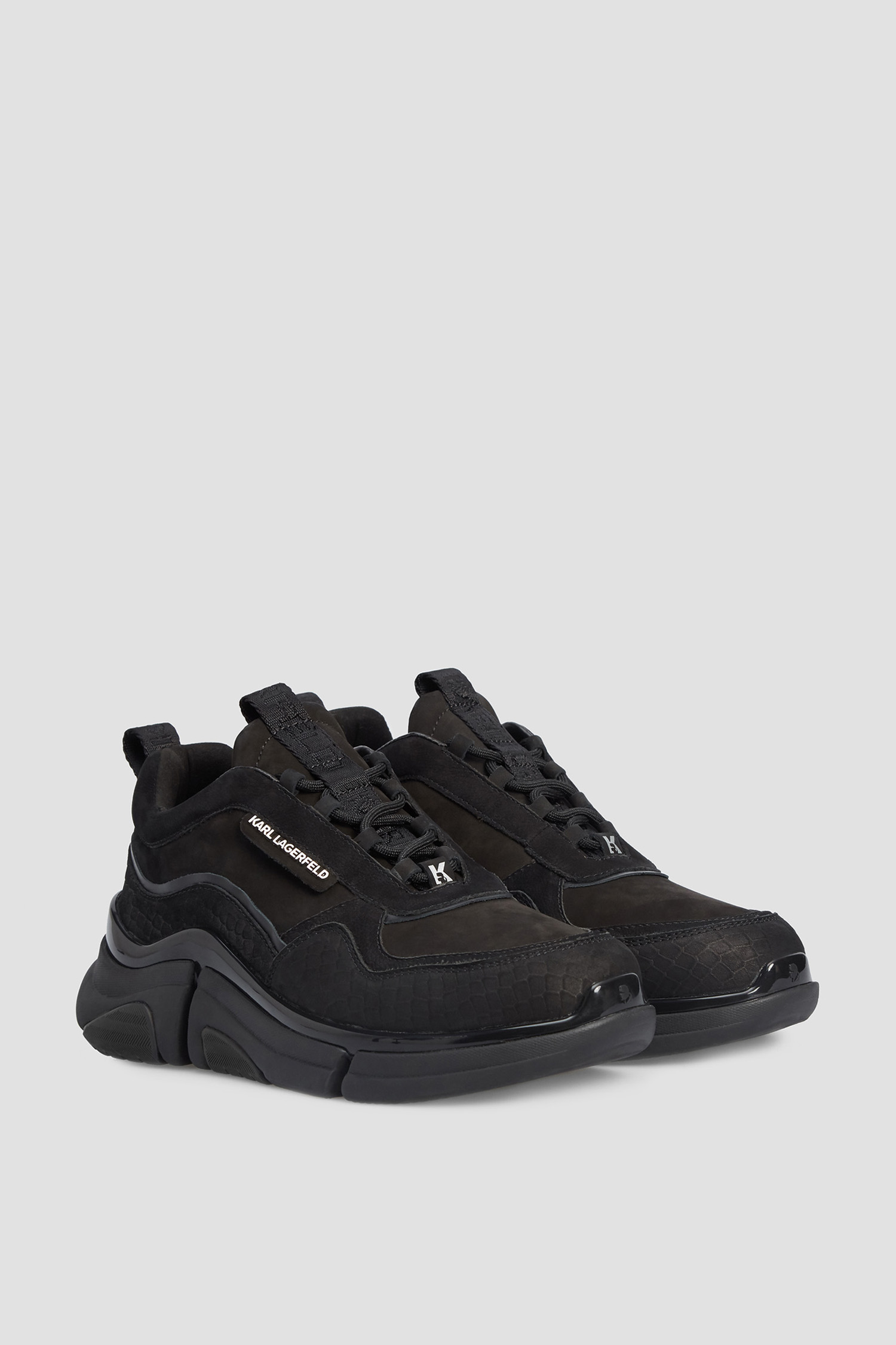 Мужские черные кроссовки Karl Lagerfeld 502477.855016;990 — Ultrashop