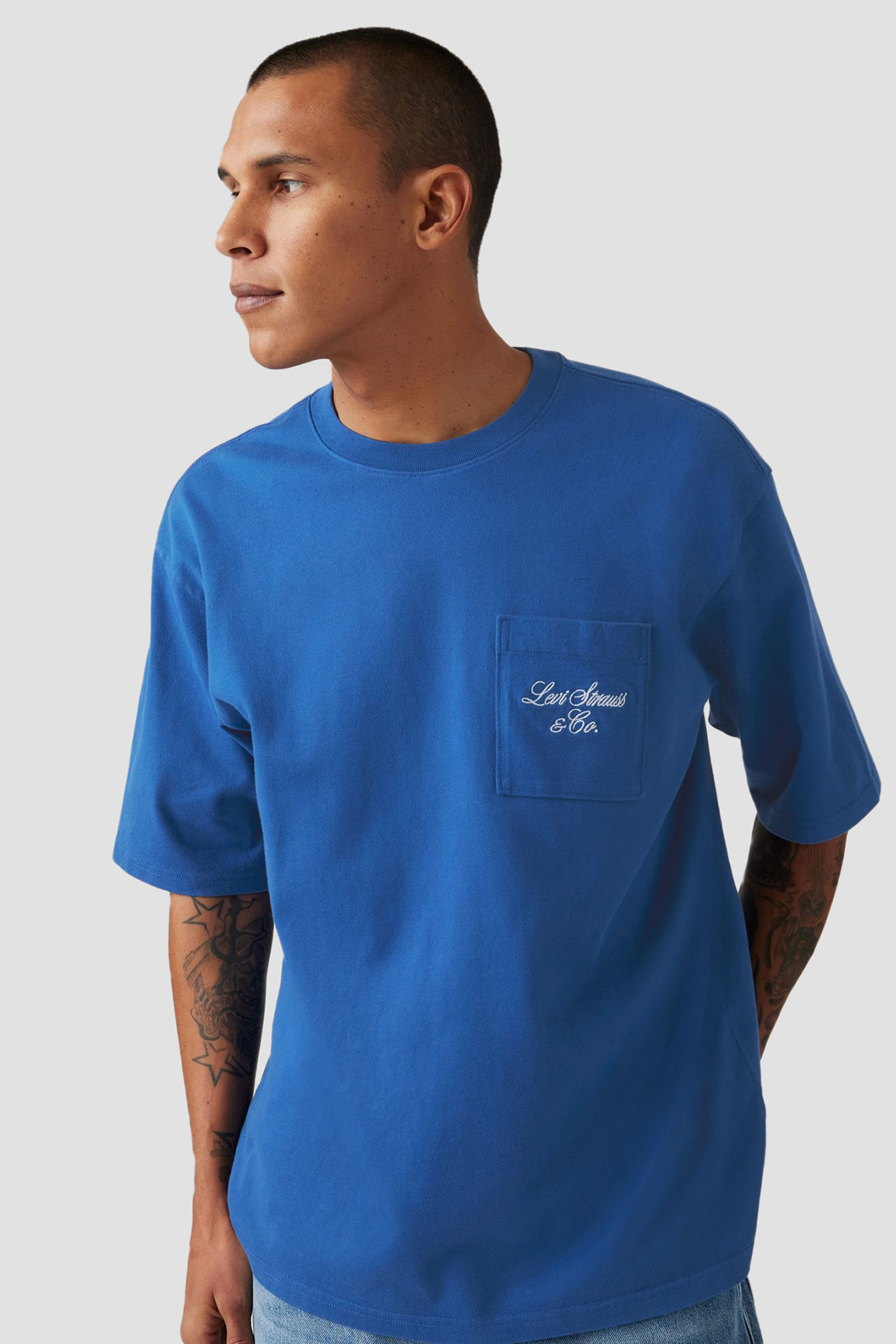 Чоловіча синя футболка Levi’s® 001MH;0003
