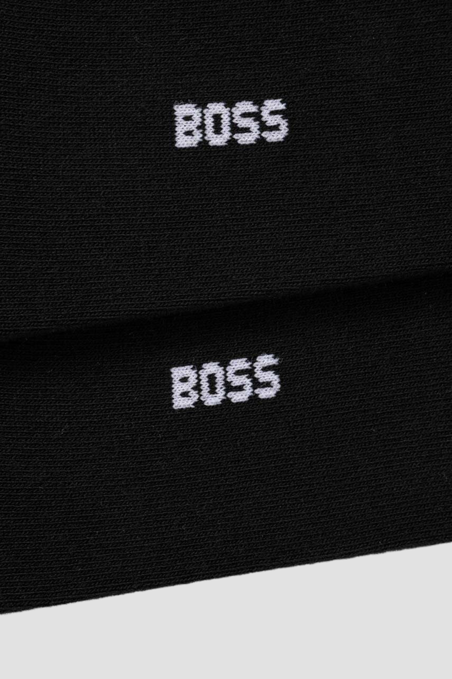 Чоловічі чорні шкарпетки (2 пари) BOSS 50491192;001