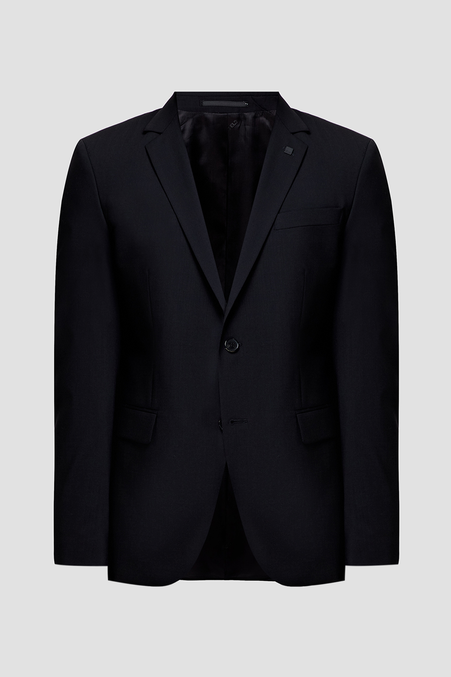 Чоловічий чорний вовняний піджак Karl Lagerfeld 500099.155200;990