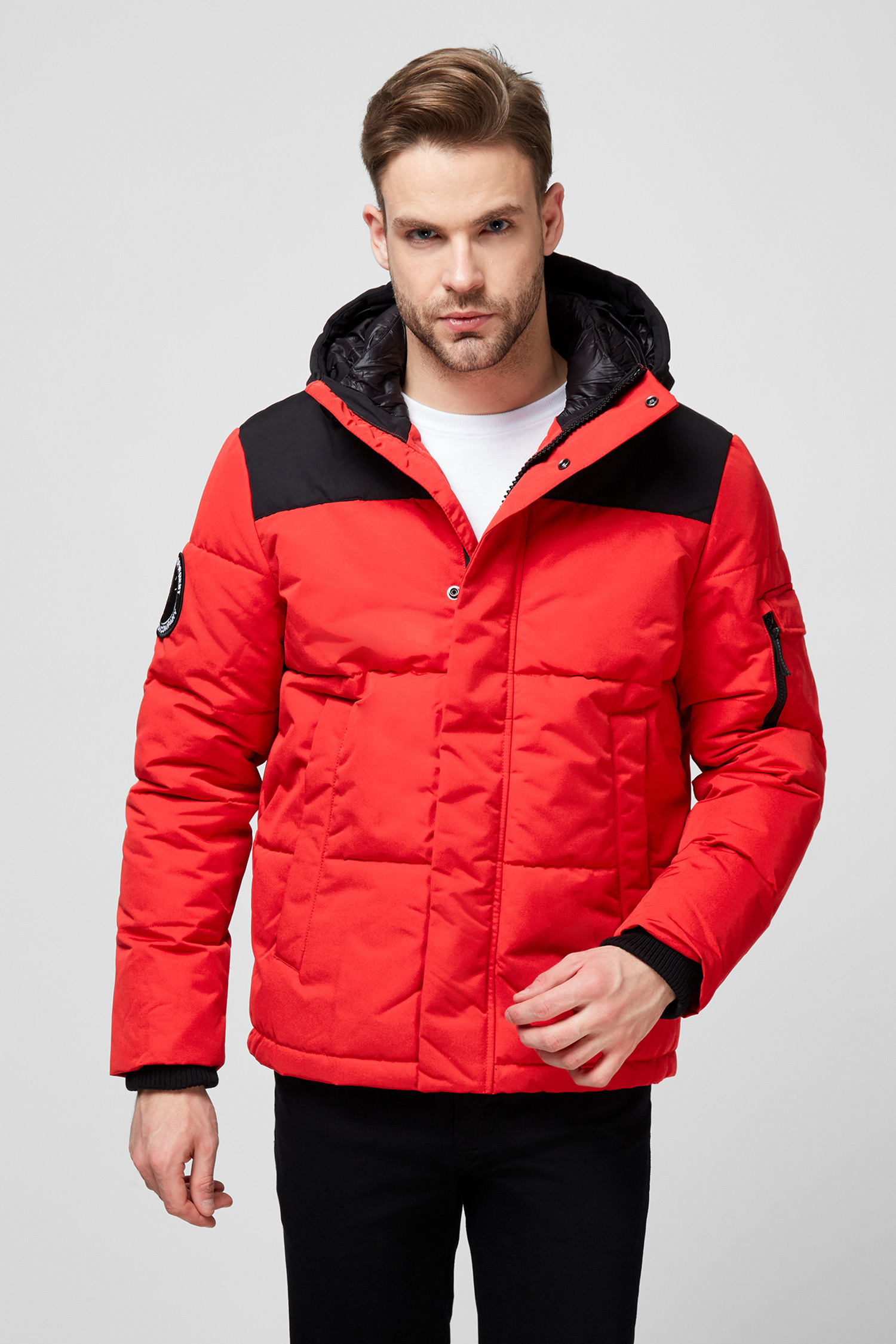 Мужская красная куртка SuperDry M5010322A;XX4 — Ultrashop
