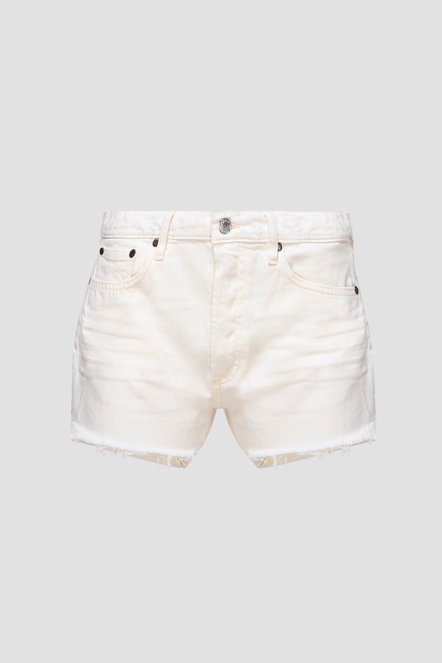 Женские белые джинсовые шорты Guess W1GD19.D4DQ1;DPAN