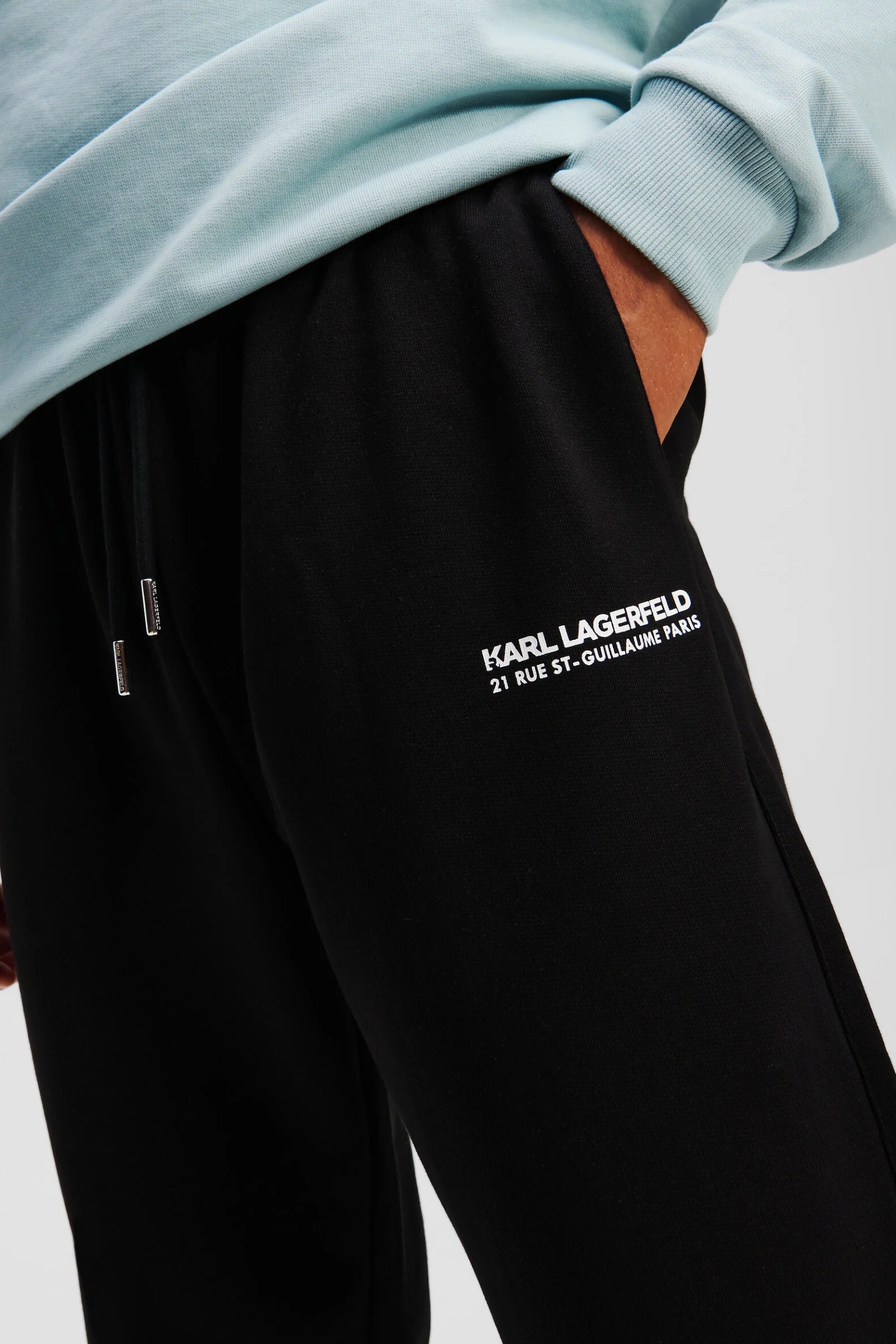 Мужские черные спортивные брюки Karl Lagerfeld 551904.705294;990