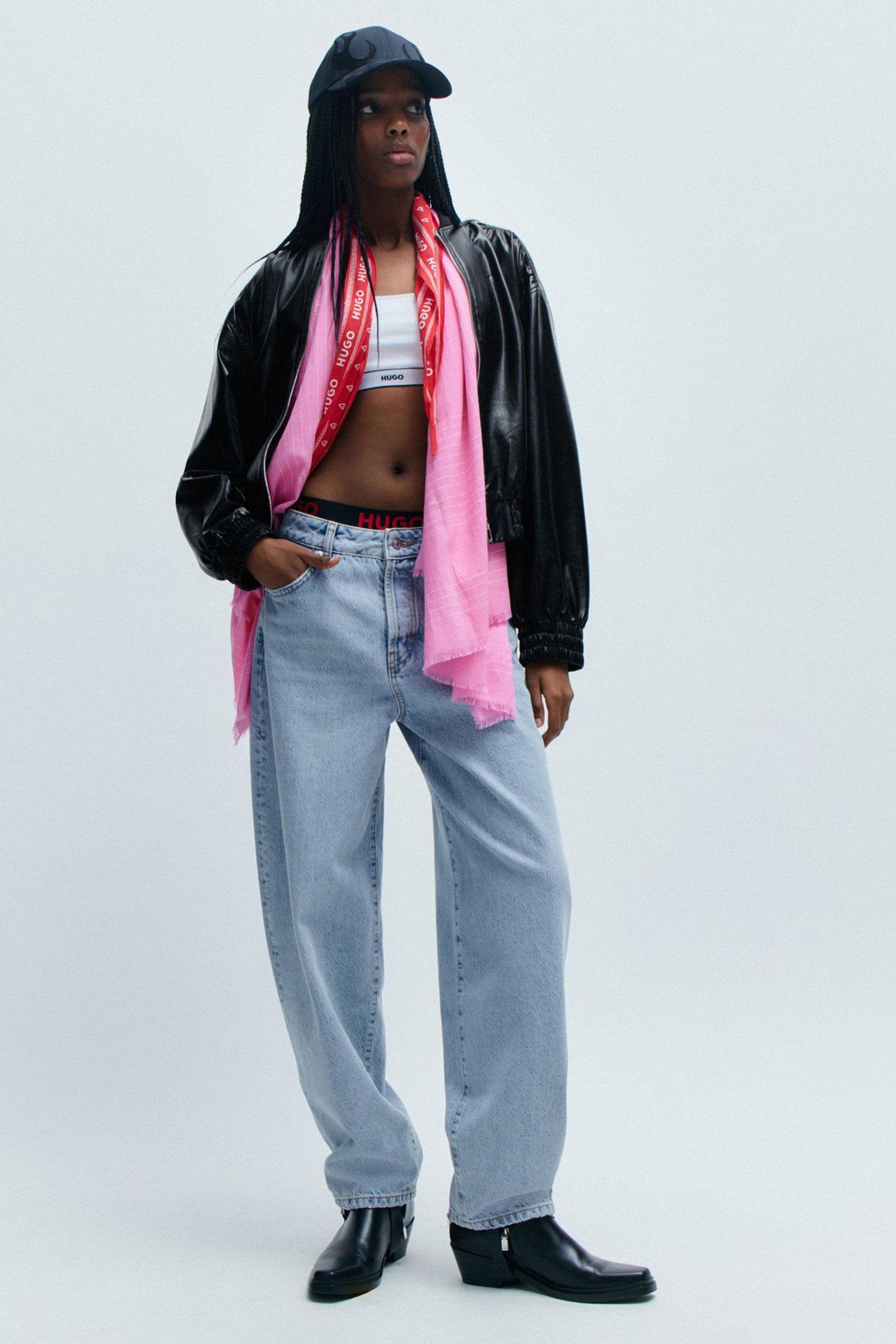 Жіночі блакитні джинси HUGO 50504212;449