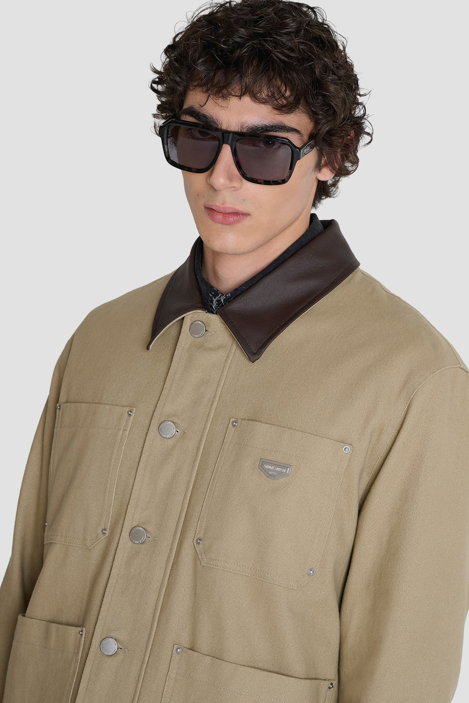 Мужская бежевая куртка Antony Morato MMCO00984.FA900148;2000
