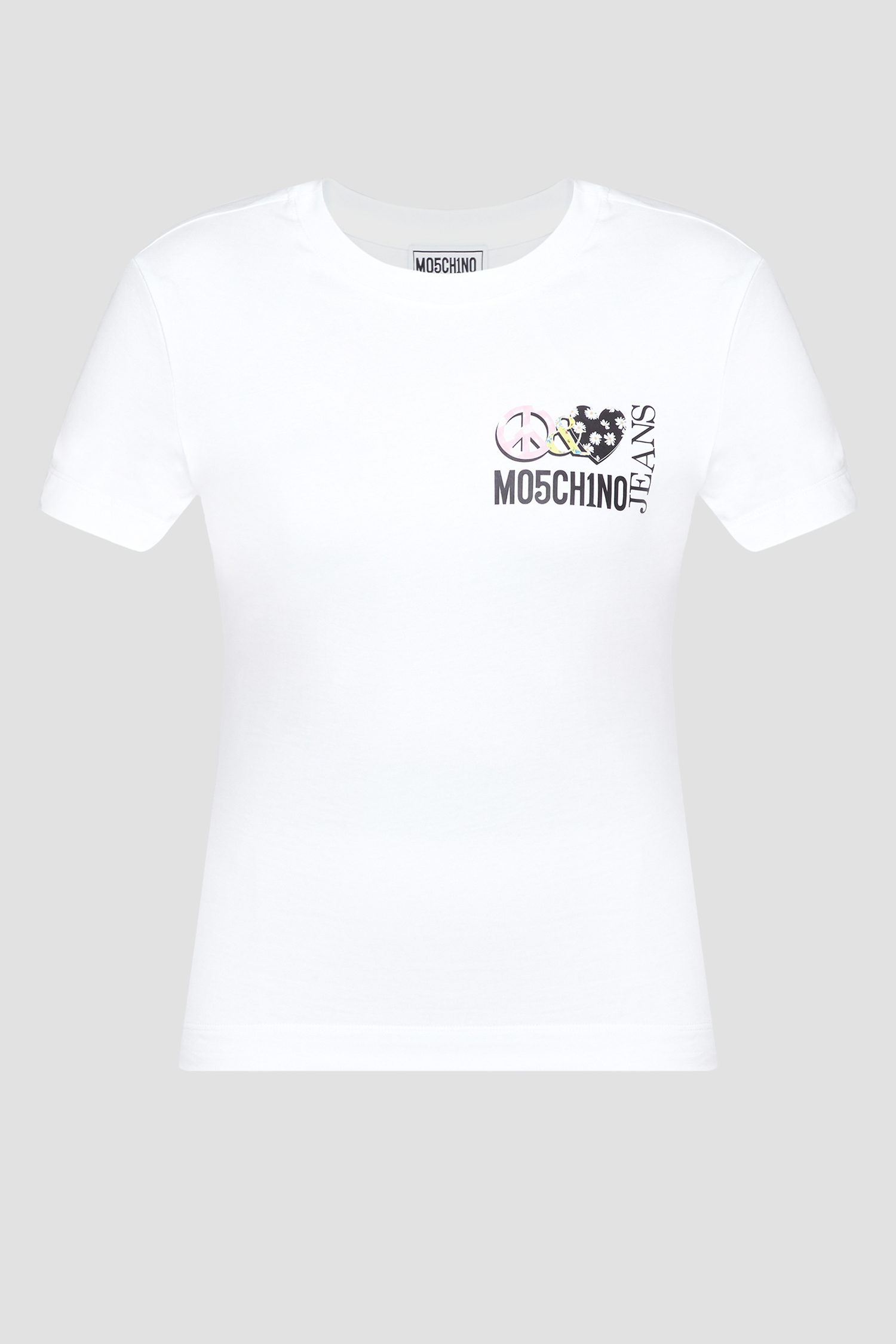 Жіноча біла футболка Moschino J0707.3762;3001