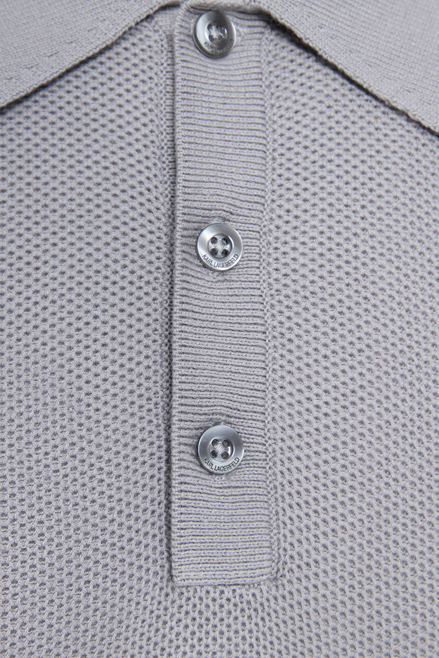 Мужской серое поло Karl Lagerfeld 561398.655007;940