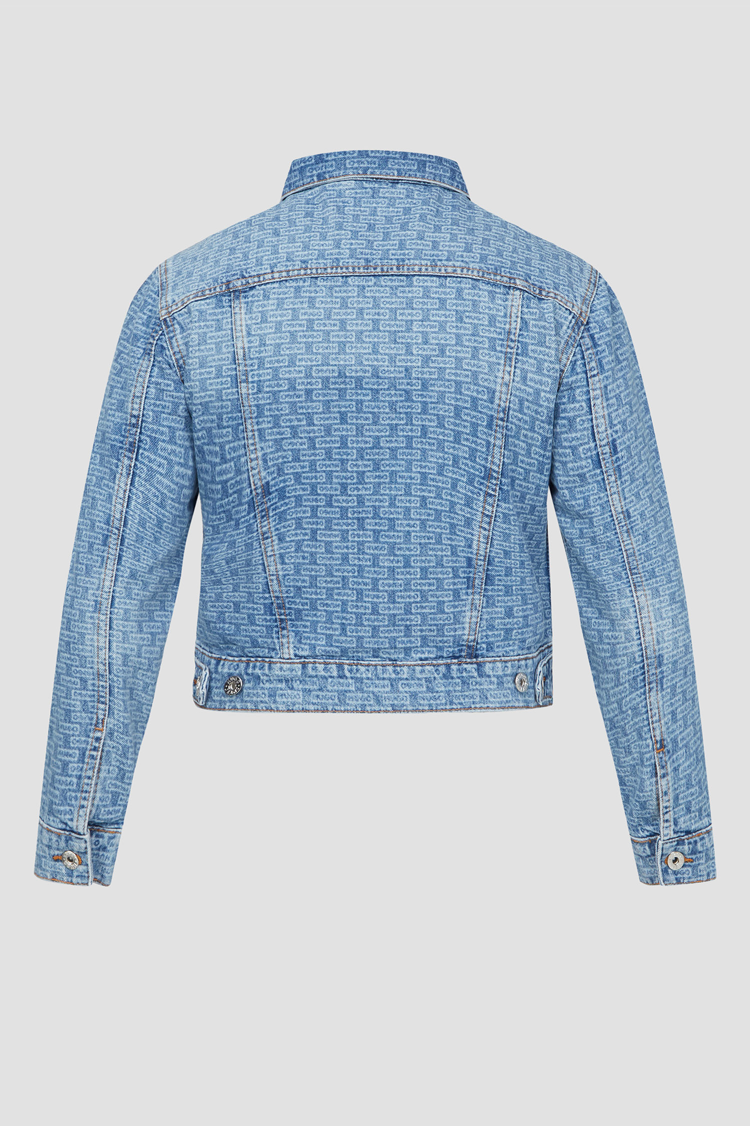 Женская синяя джинсовая куртка с узором HUGO BLUE 50513734;998