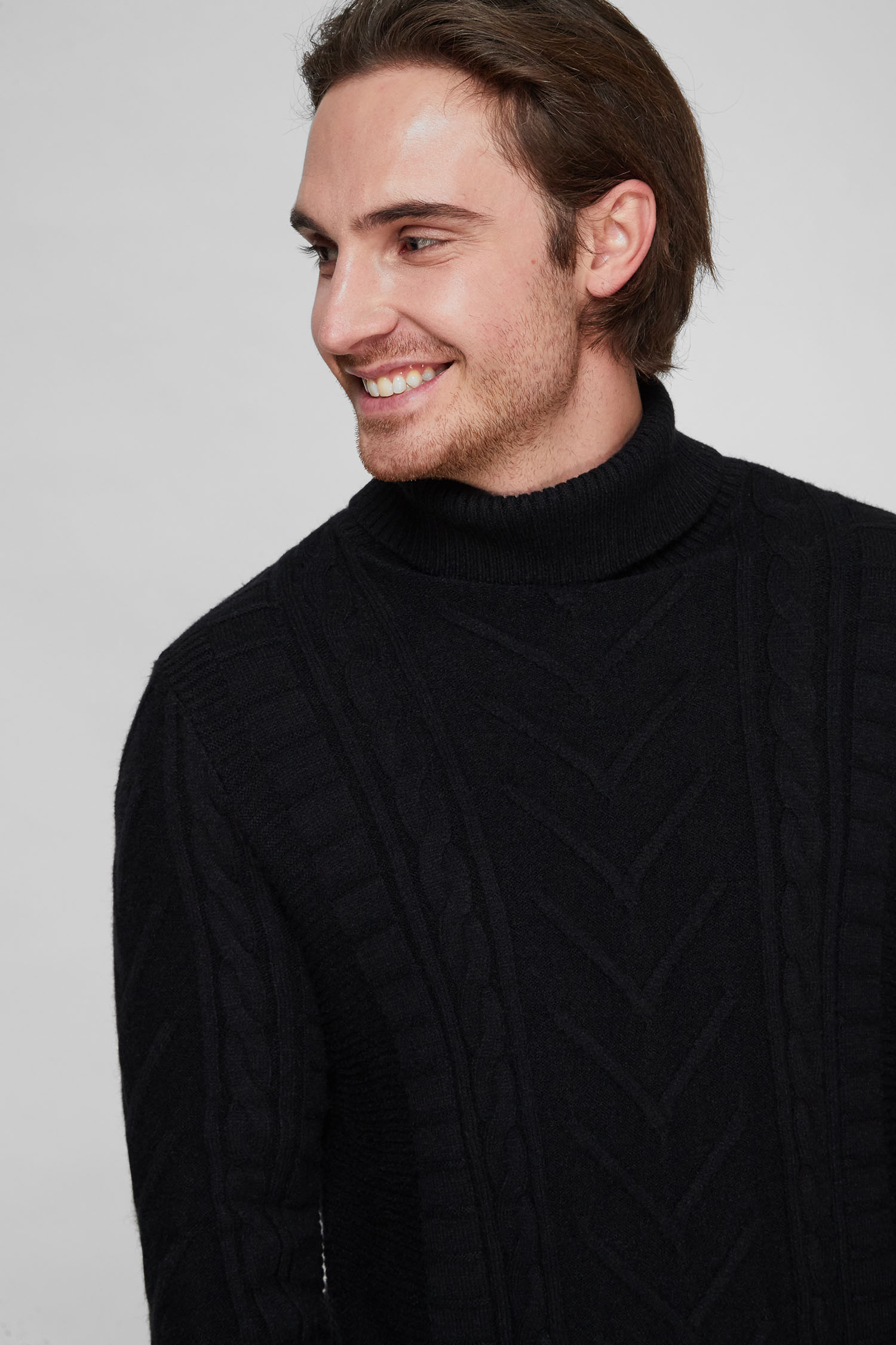 Мужской черный свитер Guess M1BR43.Z2MK0;JBLK