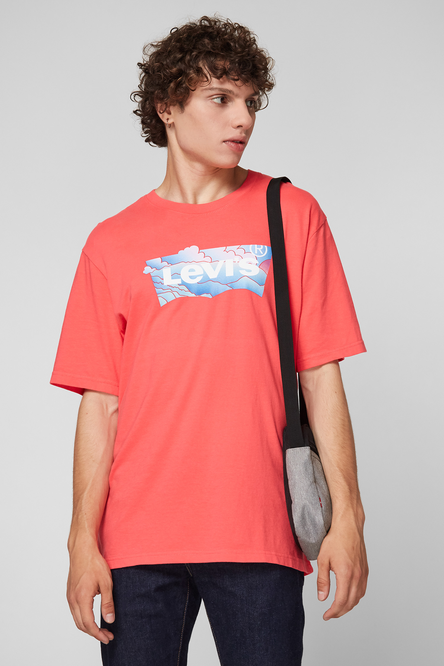 Чоловіча коралова футболка Levi’s® 16143;0293