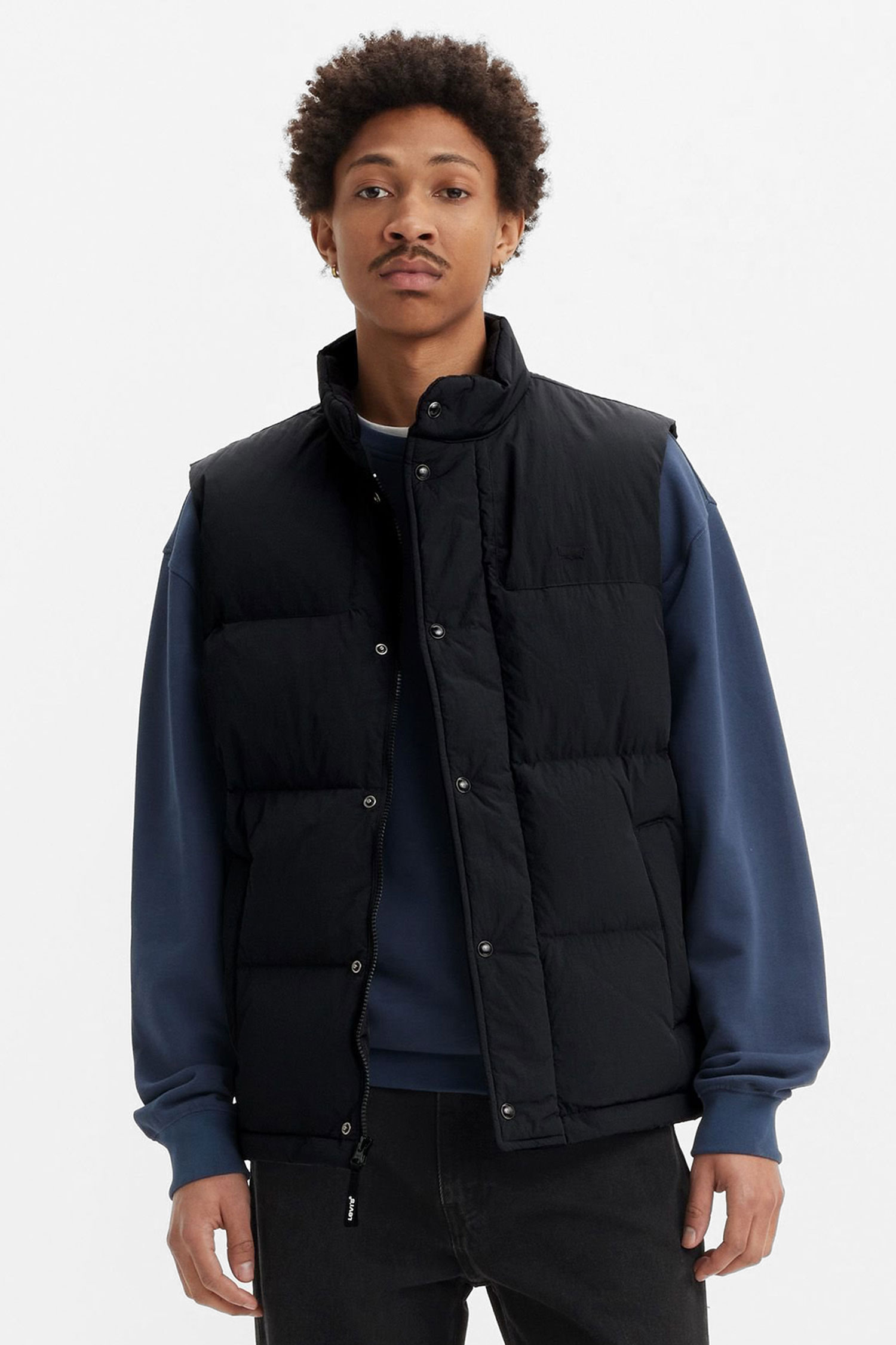 Чоловічий чорний жилет Levi’s® A8556;0000