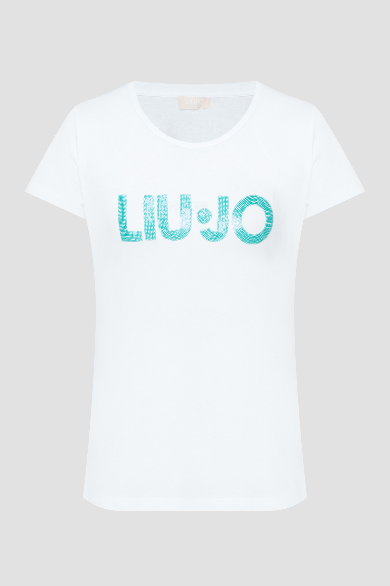 Женская белая футболка Liu Jo MA4322.J5904;N9346