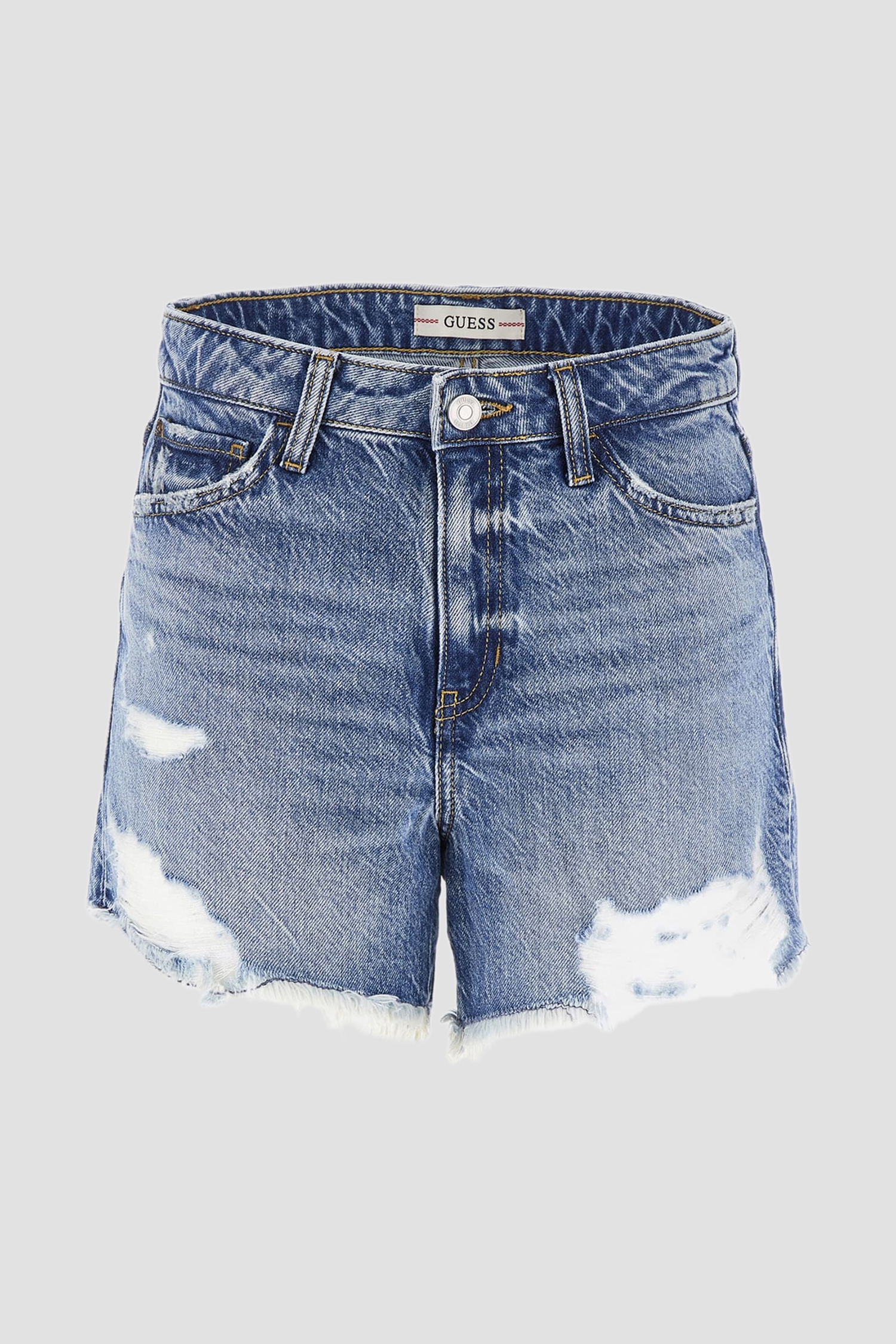 Женские синие джинсовые шорты Guess W4GD74.D5BO0;MSM1