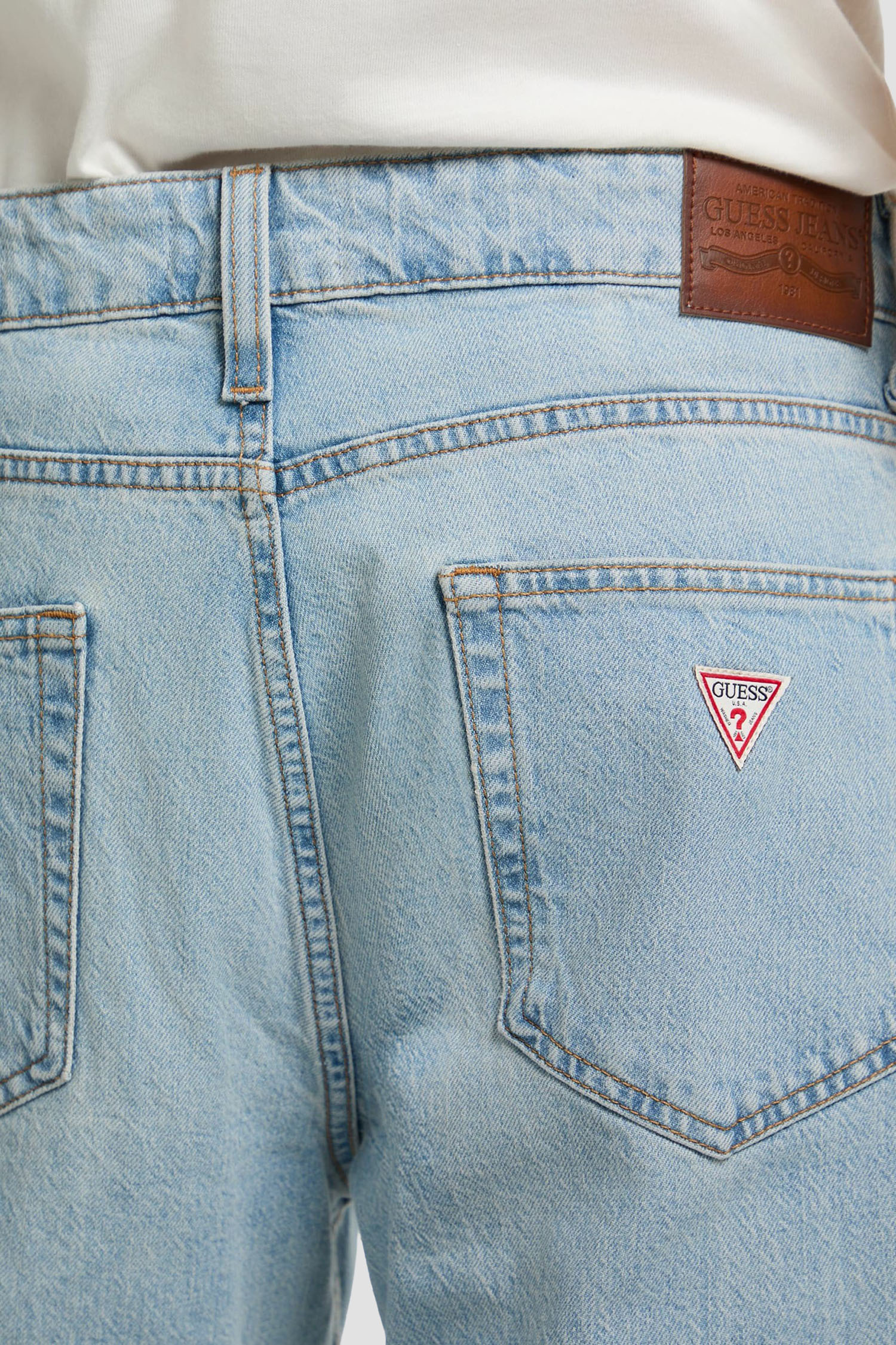 Чоловічі блакитні джинси Guess Jeans M5GA90.D5M51;GAL1