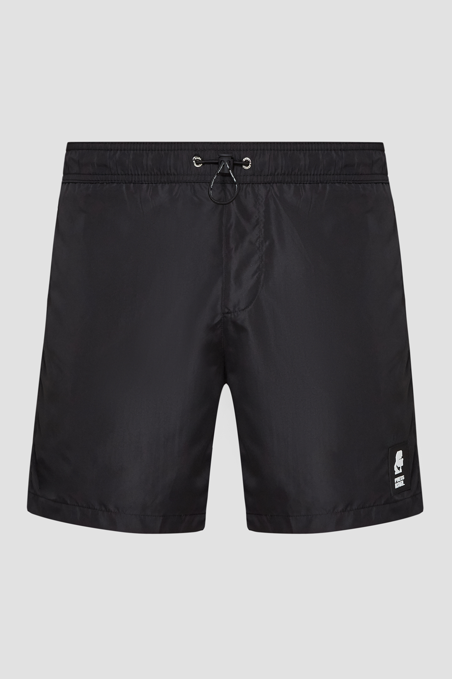Мужские черные плавательные шорты Karl Lagerfeld KL21MBM01;BLACK