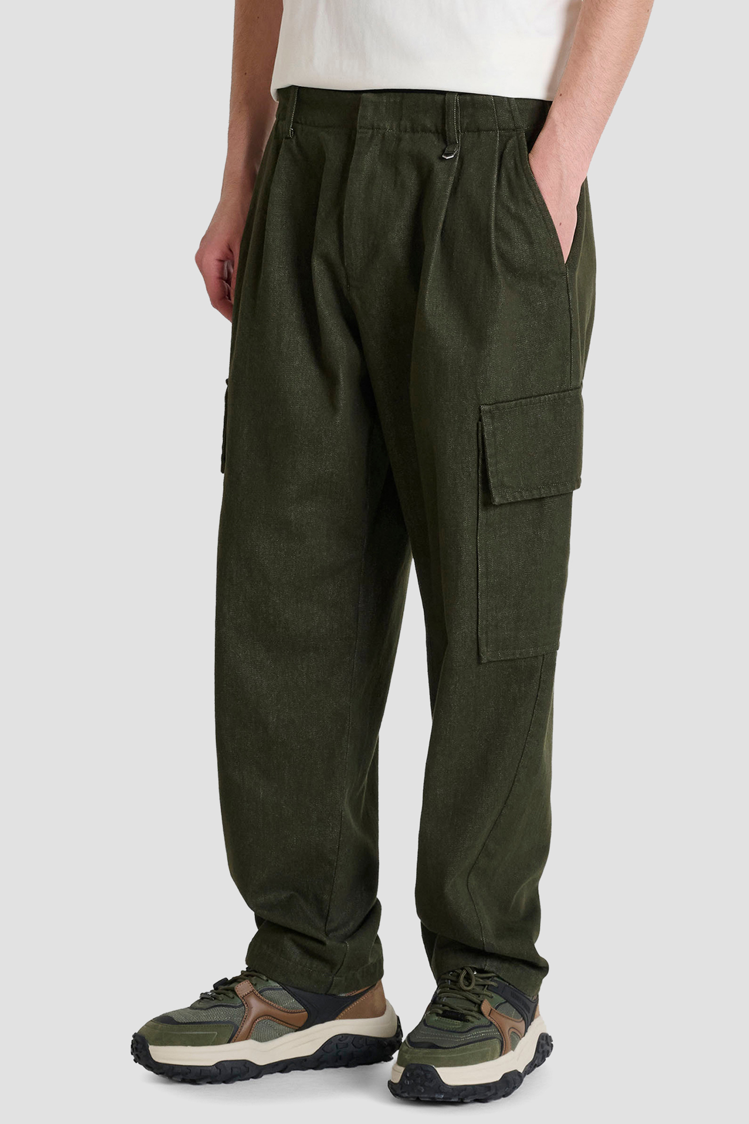 Мужские оливковые карго Antony Morato MMTR00796.FA700172;4088