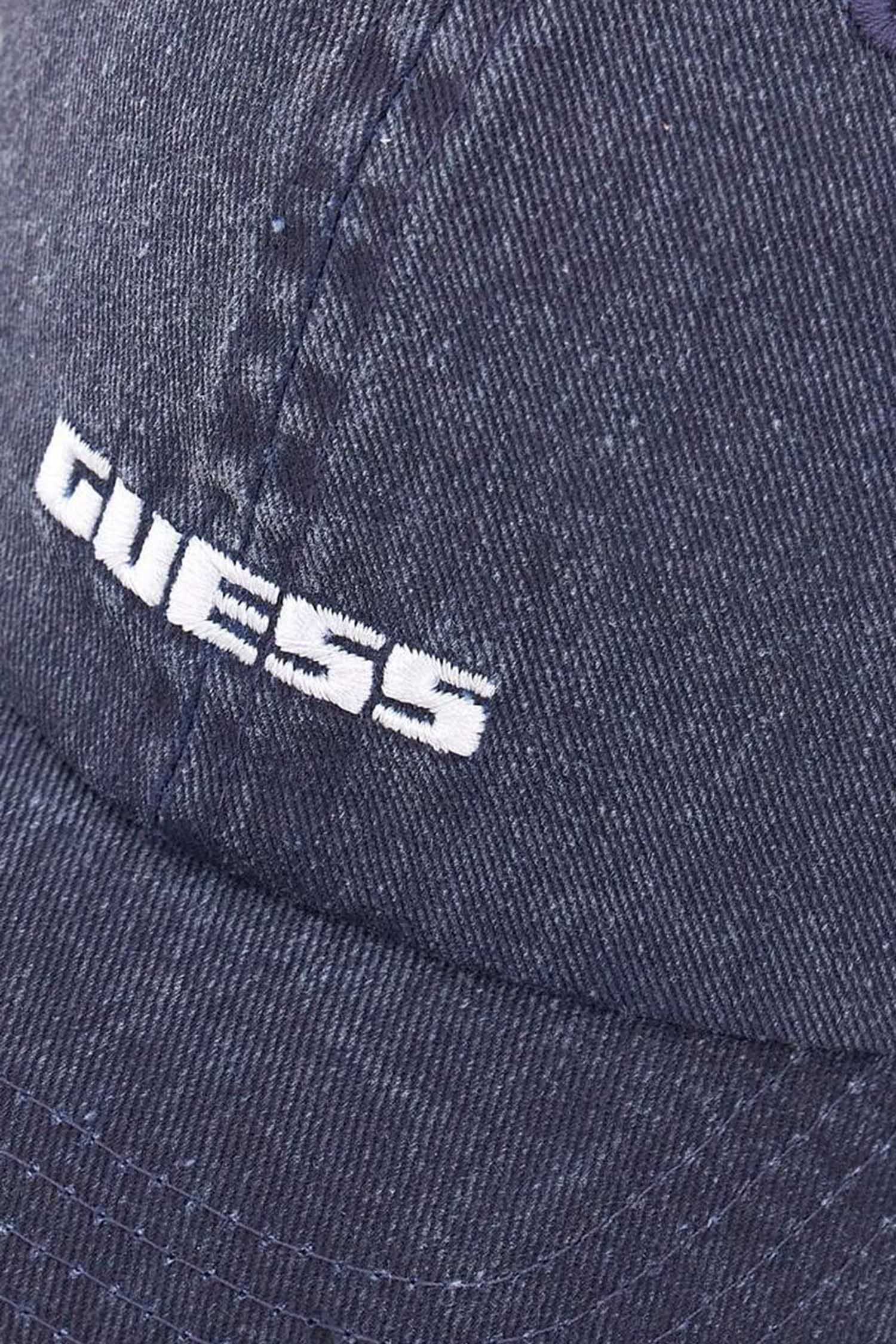 Дитяча синя джинсова кепка Guess Kids L6RZ06.WO08O;G7HR