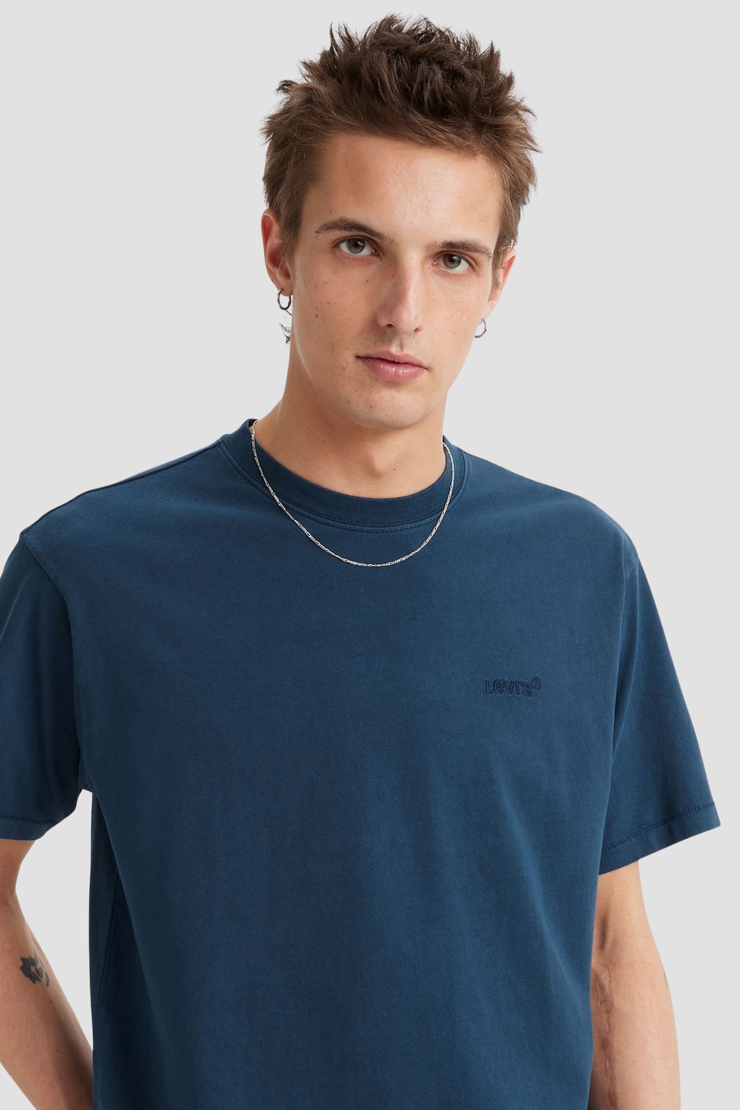 Мужская темно-синяя футболка Levi’s® A0637;0058