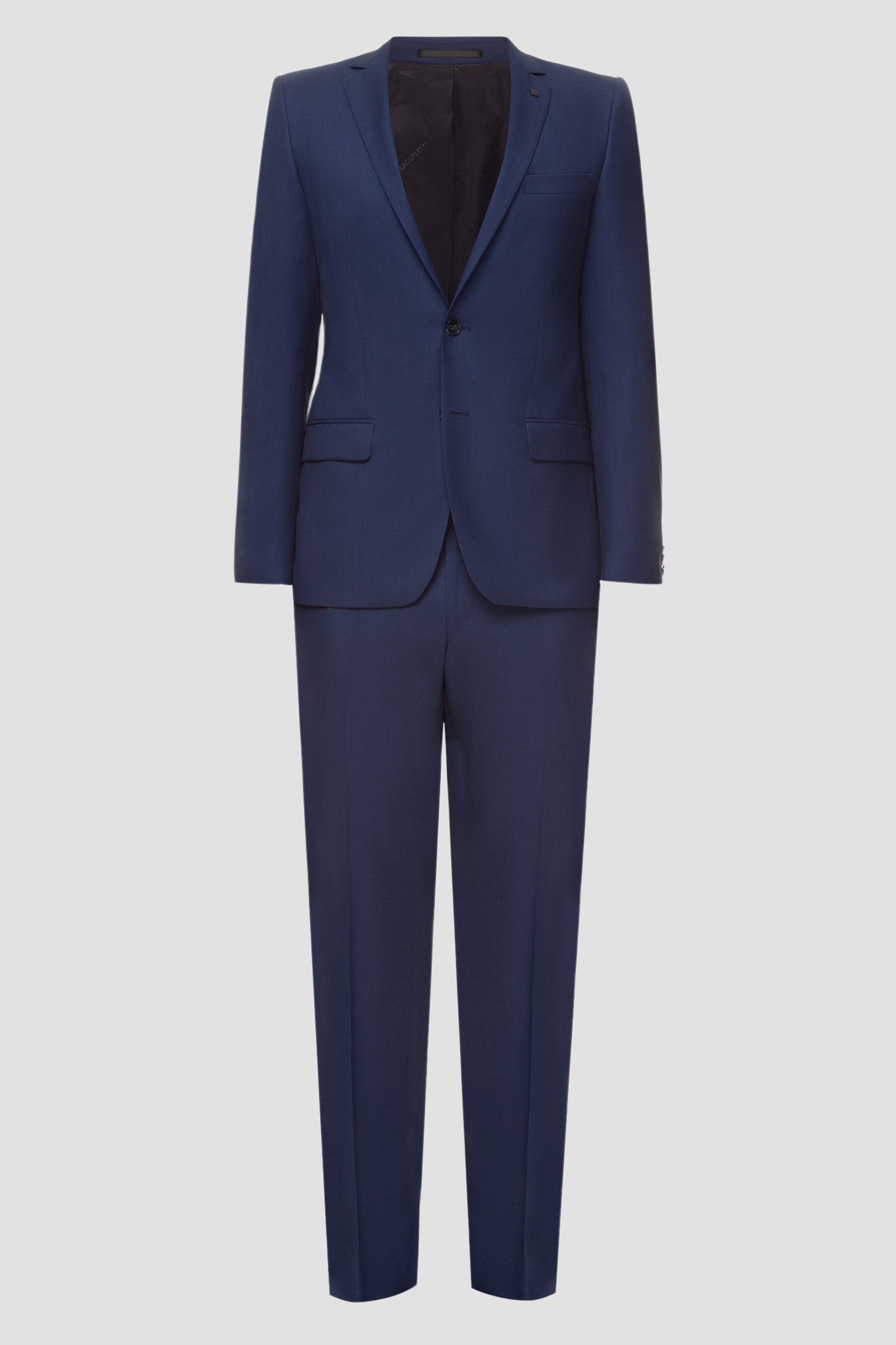 Мужской синий костюм (пиджак, брюки) Karl Lagerfeld 591072.105200;670