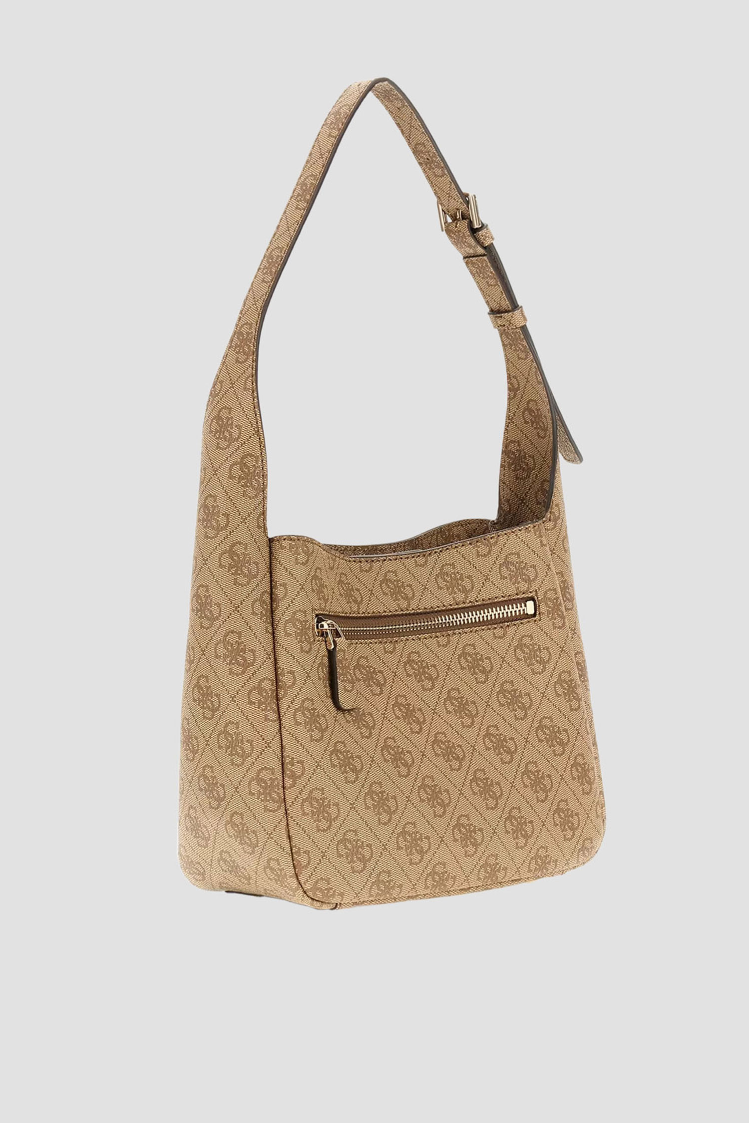 Женская бежевая сумка с узором Guess HWSG96.52010;LTL