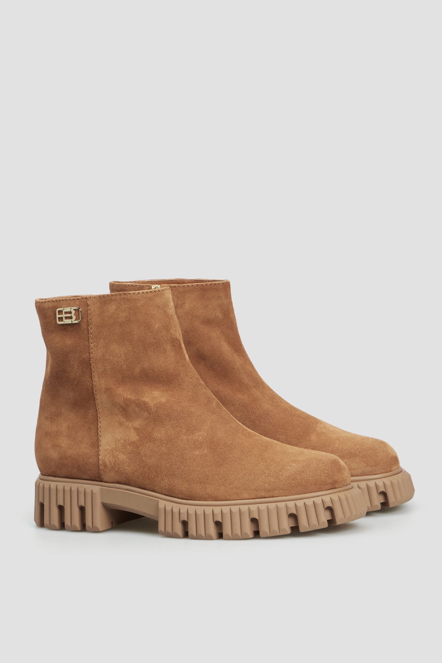 Жіночі руді замшеві напівчоботи BALDININI D5B506A1CROS;4016