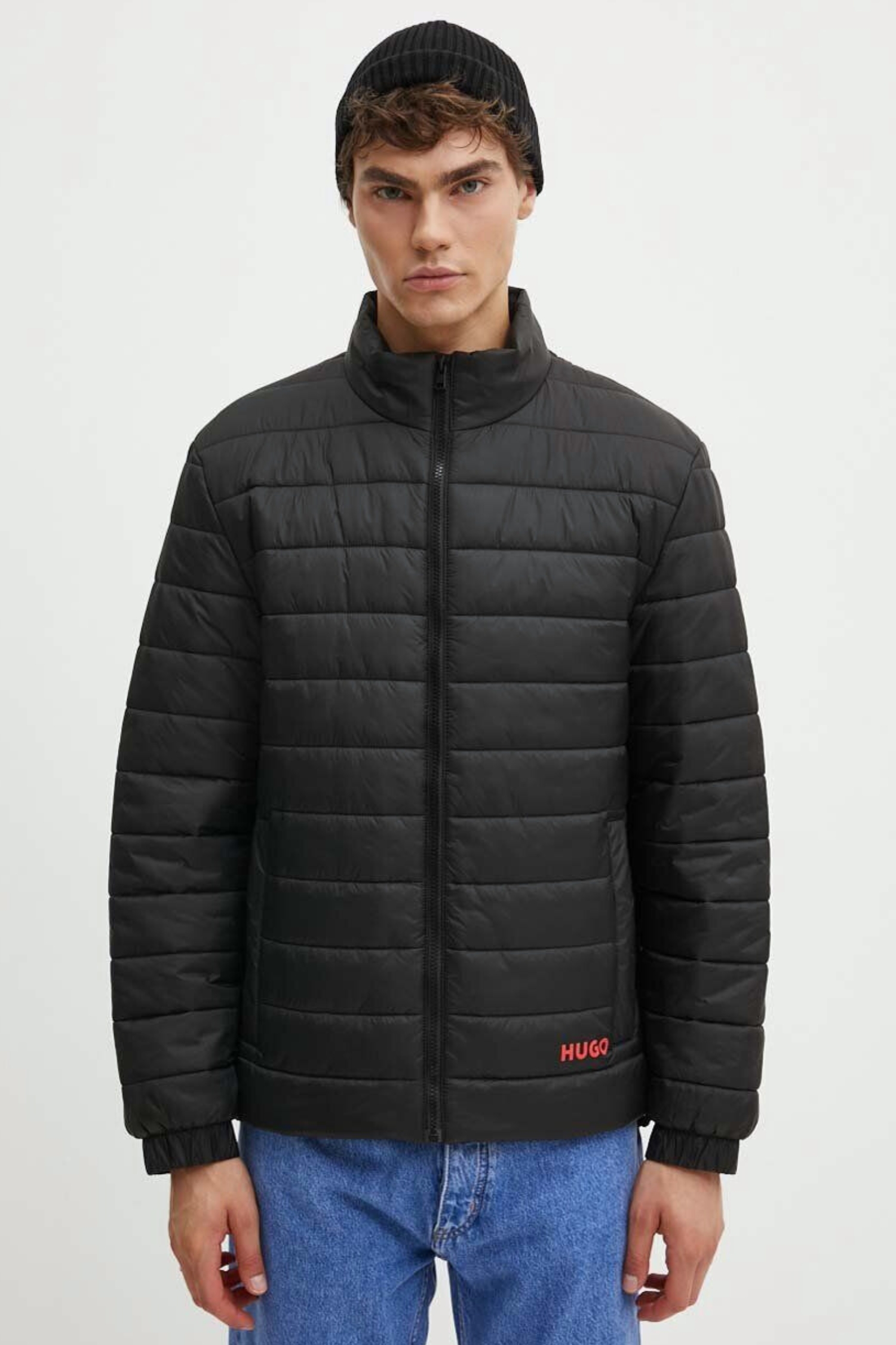 Мужская черная куртка HUGO 50517753;001