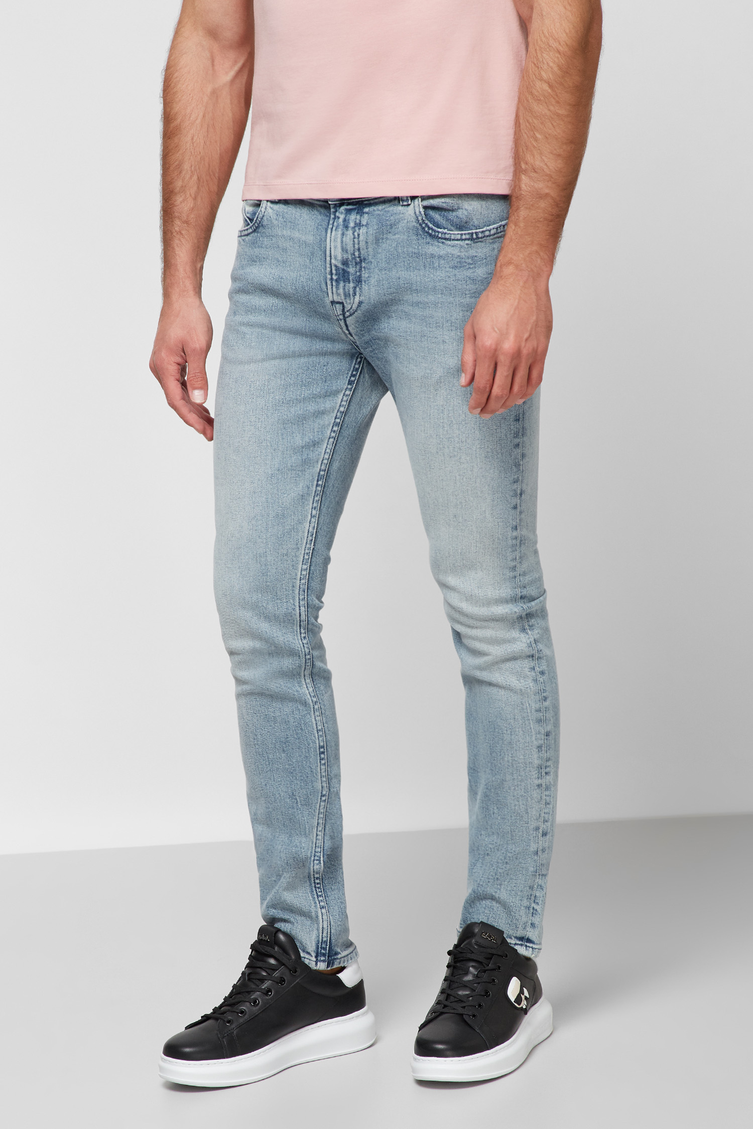 Мужские голубые джинсы Karl Lagerfeld 511843.265801;620