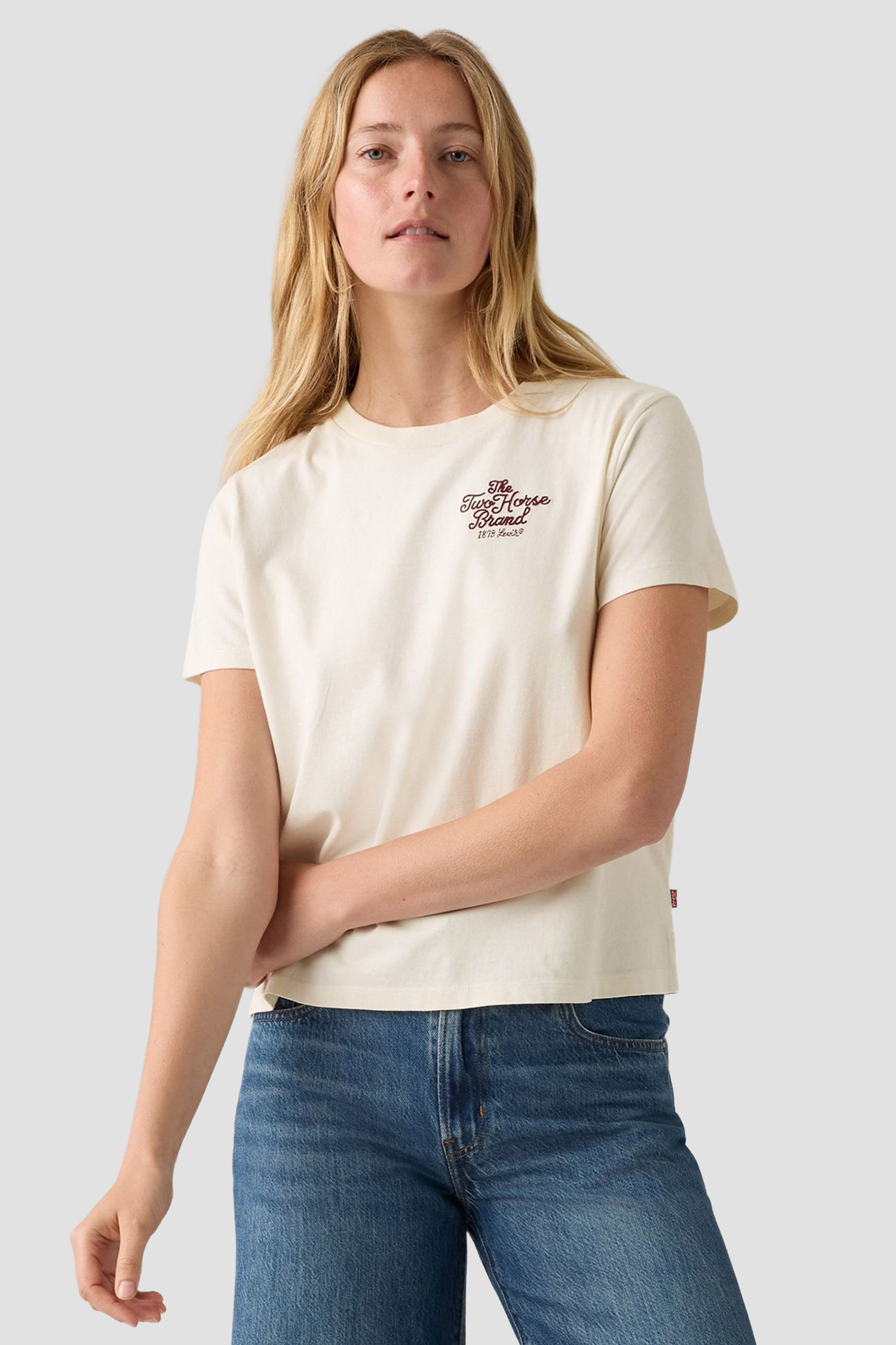 Жіноча біла футболка Levi’s® A8804;0055
