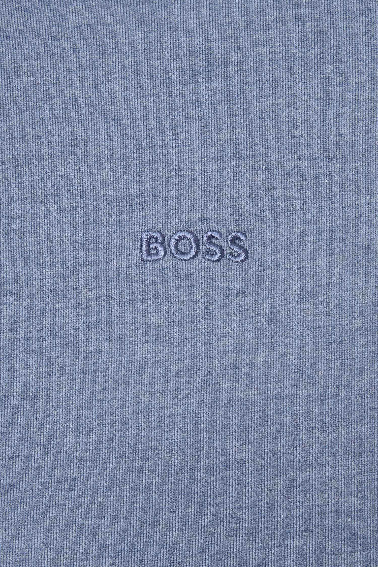 Чоловіча синя кофта на блискавці BOSS 50546405;466