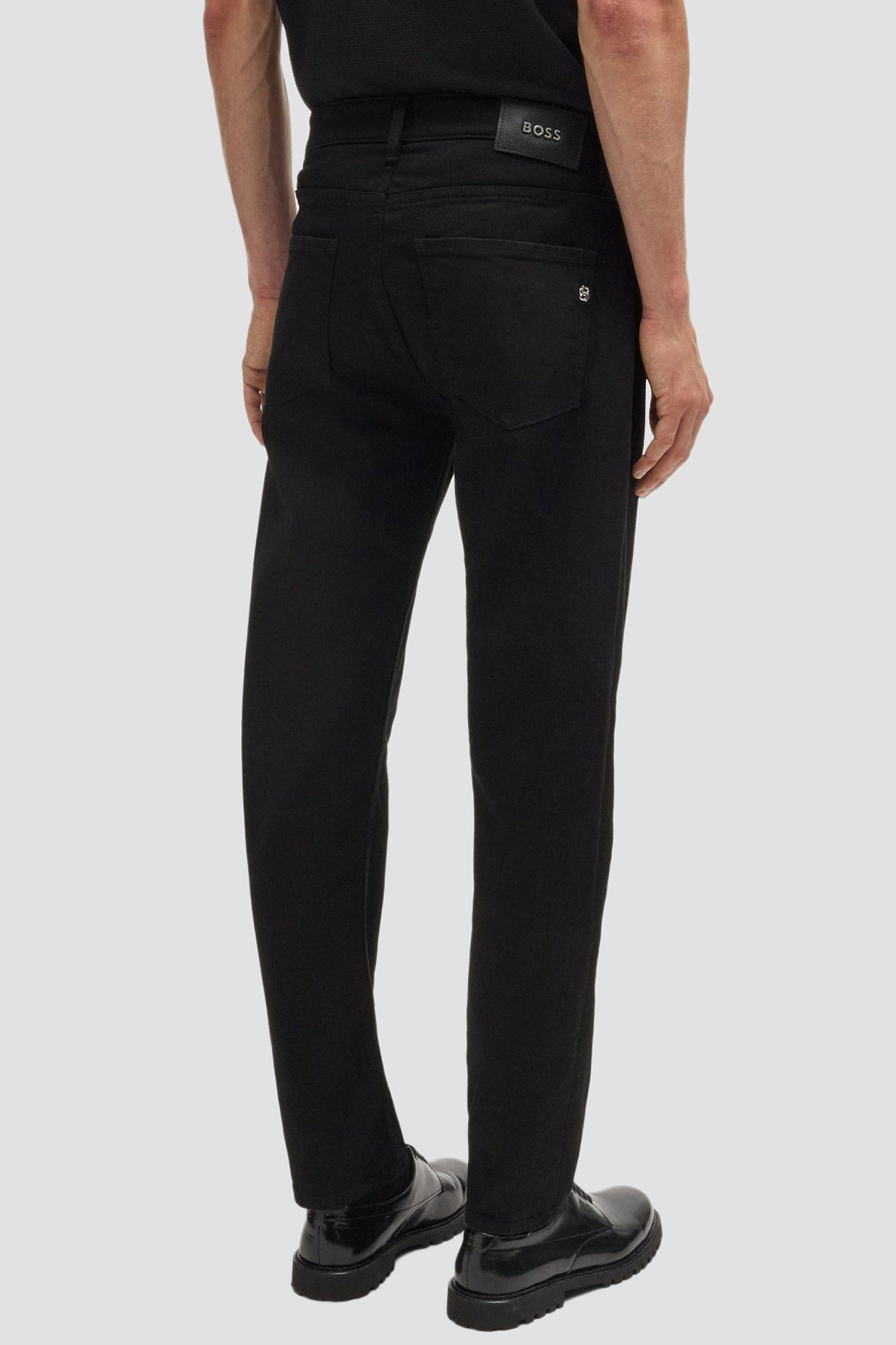 Мужские черные джинсы BOSS 50520810;003
