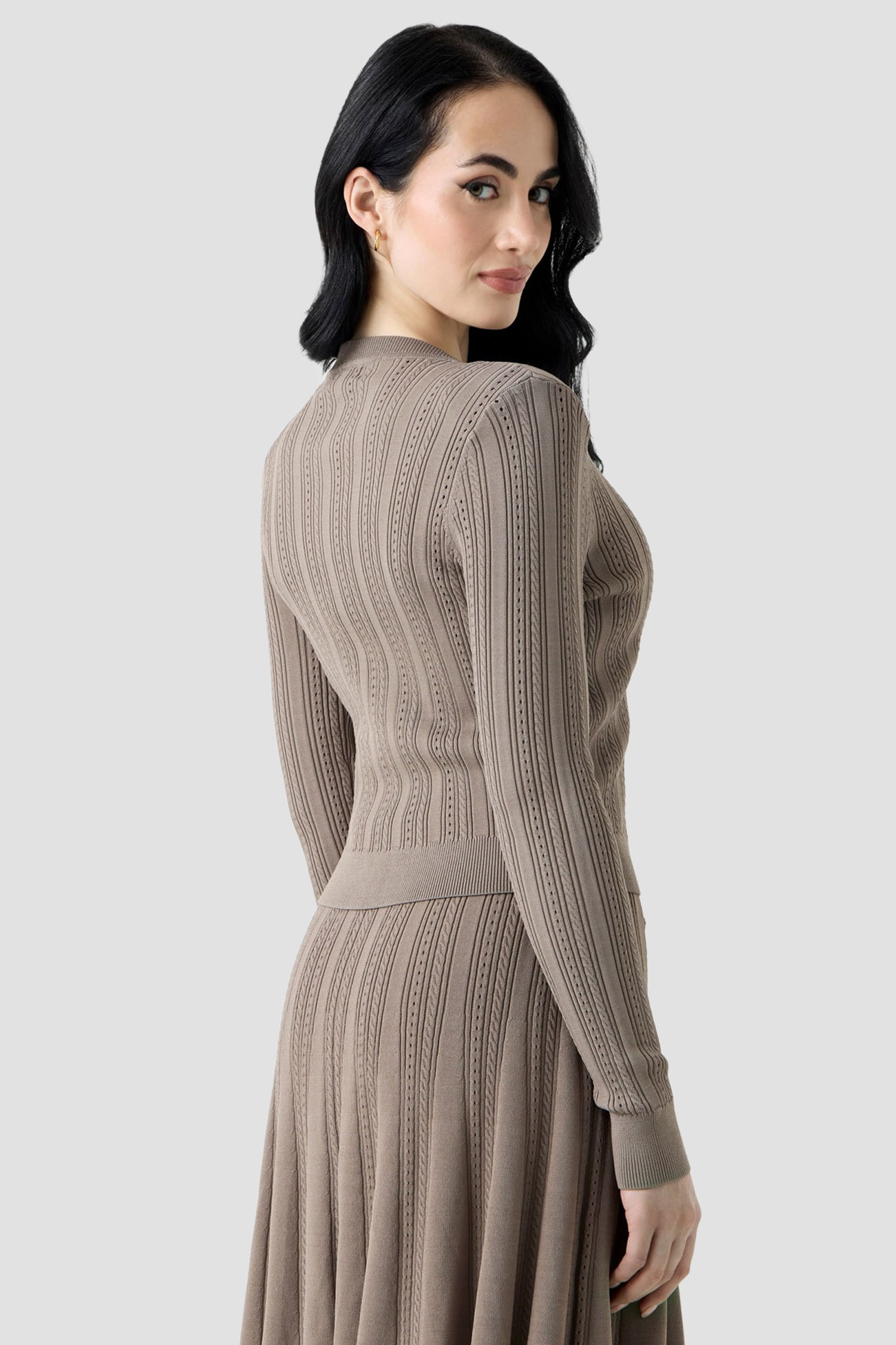 Женский бежевый кардиган Guess W6YR26.Z0973;G1K8