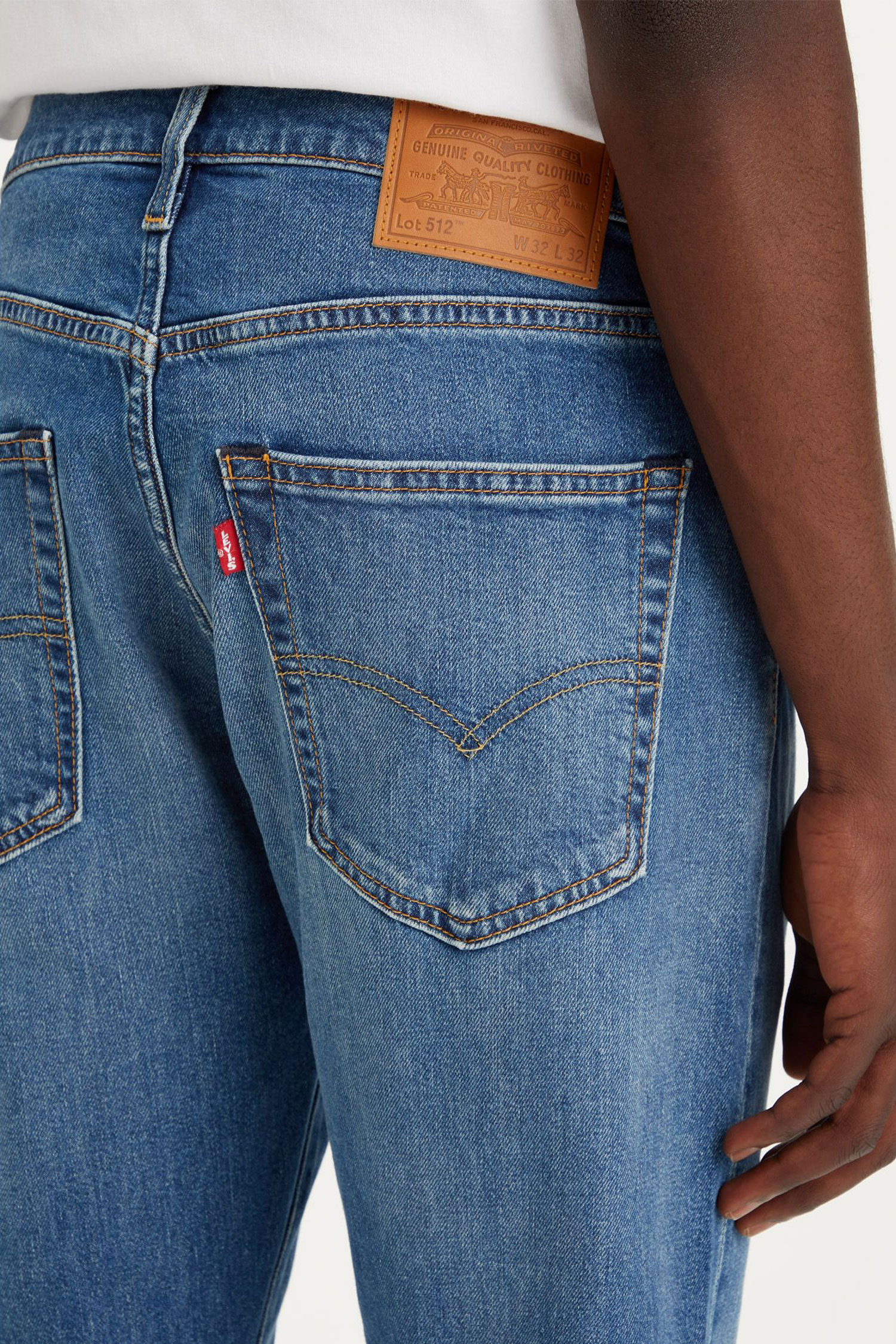 Чоловічі блакитні джинси 512® Slim Taper Levi’s® 28833;1155