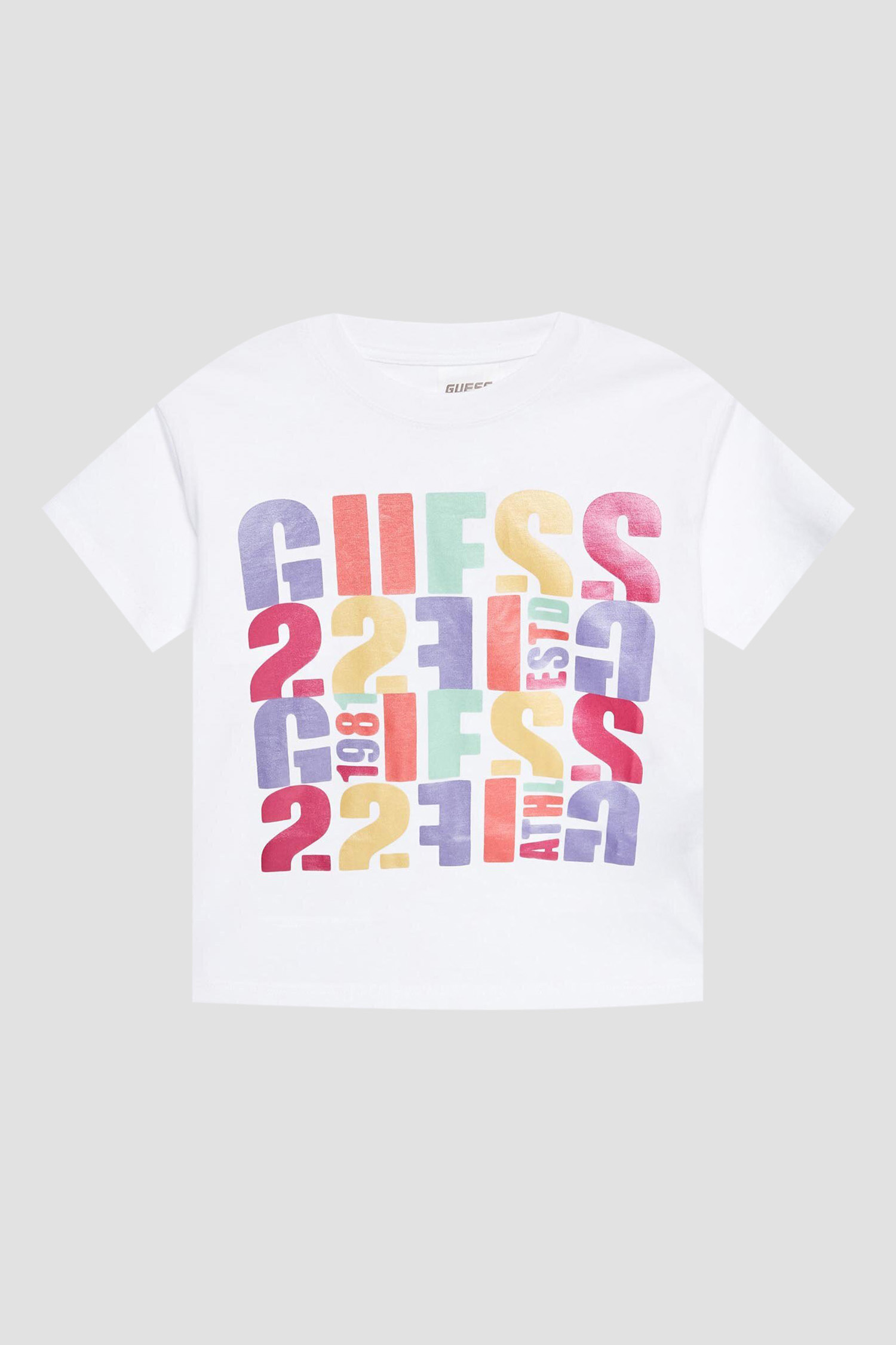 Детская белая футболка Guеss Kids J3GI32.I3Z14;G011