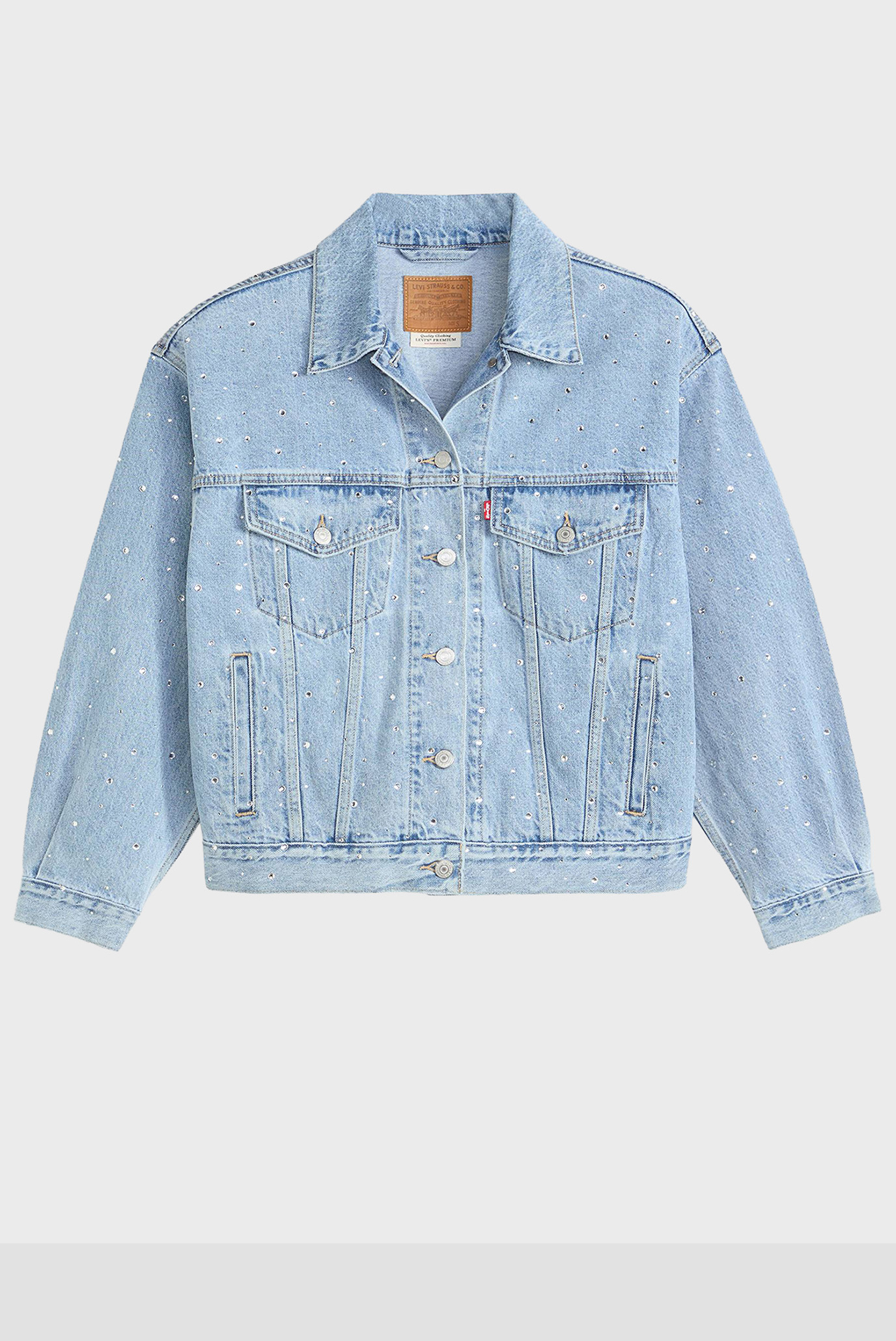 Женская голубая джинсовая куртка Levi’s® A1743;0145
