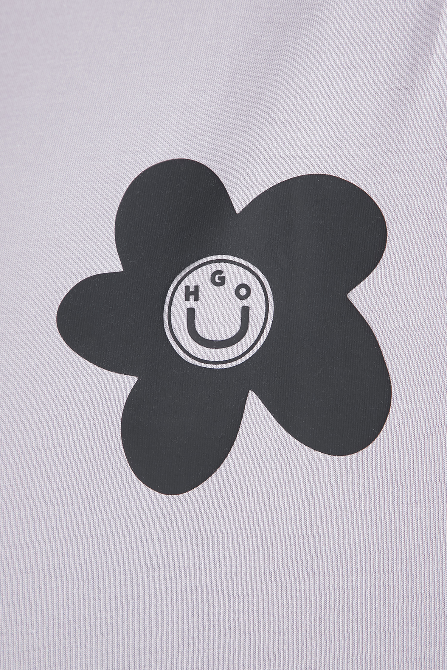 Мужская сиреневая футболка HUGO BLUE 50513214;541