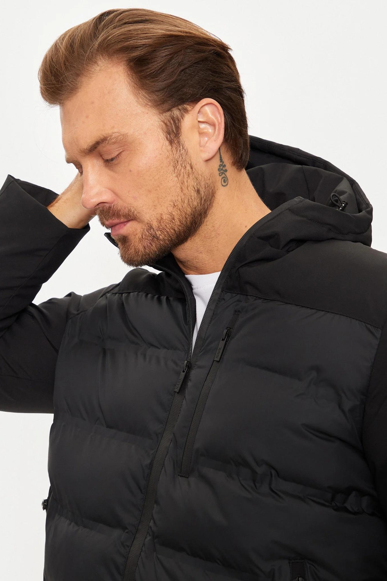 Чоловіча чорна куртка Karl Lagerfeld 544596.505029;990