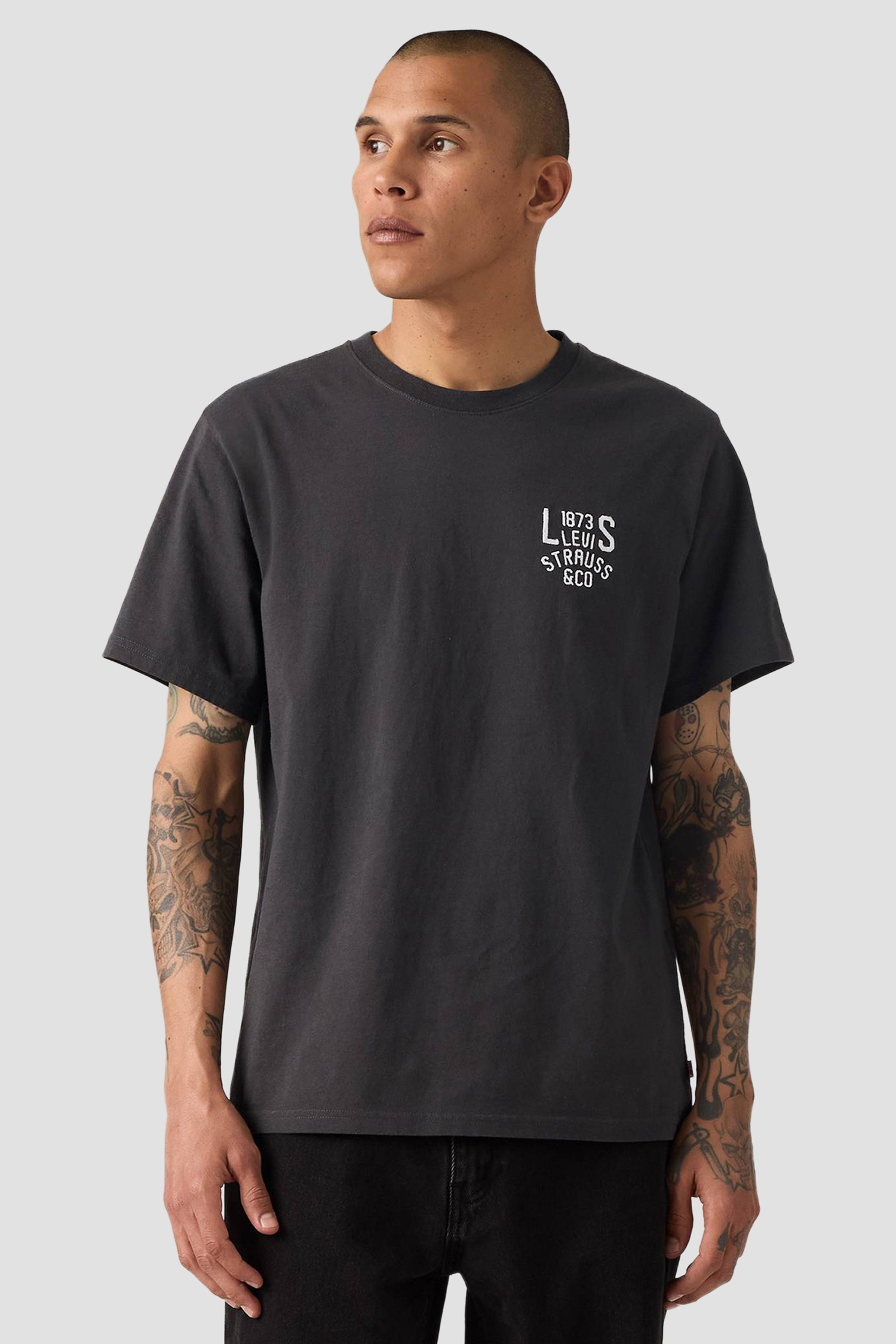 Мужская темно-серая футболка Levi’s® 16143;2101