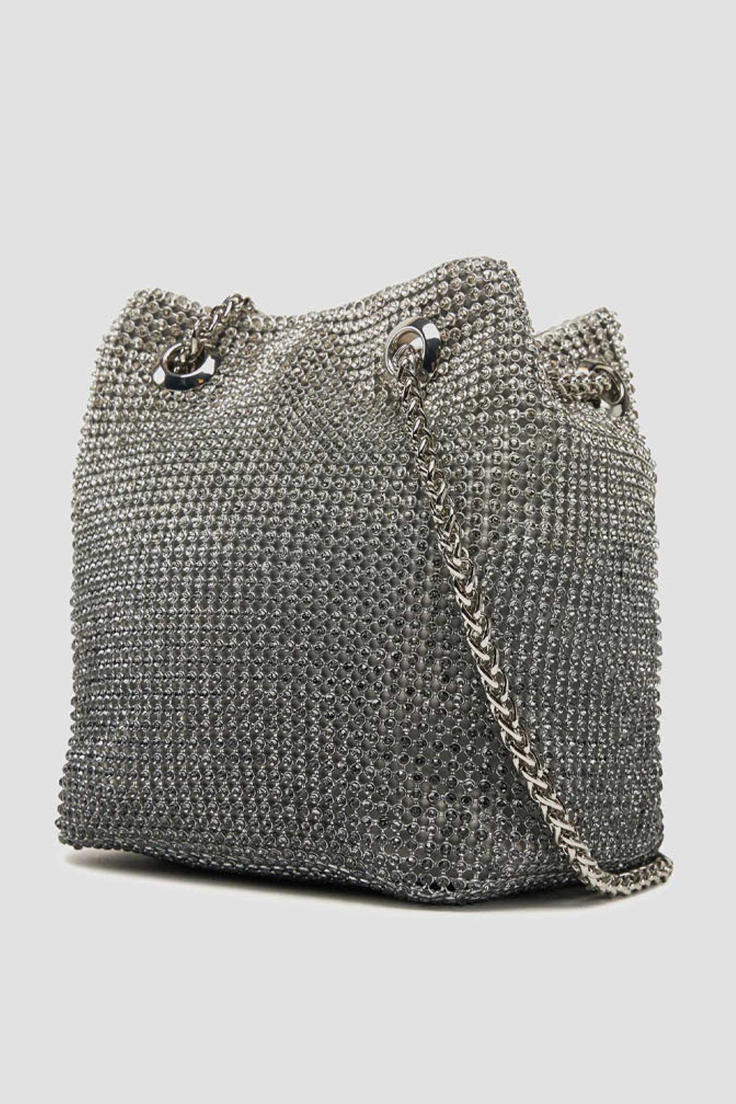 Жіноча срібляста сумка Guess HWOY93.50750;SIL