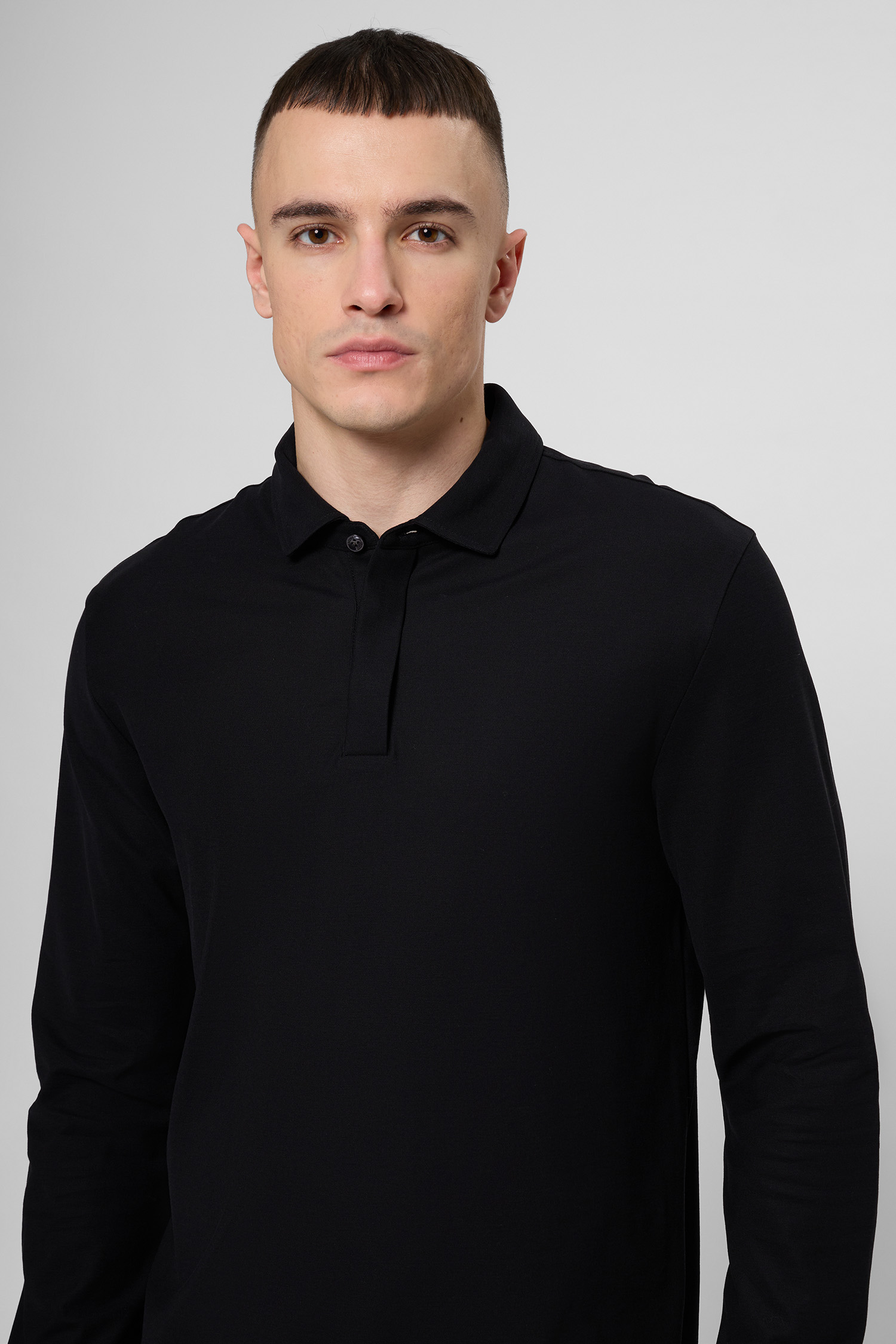 Чоловіче чорне поло BOSS 50549179;001