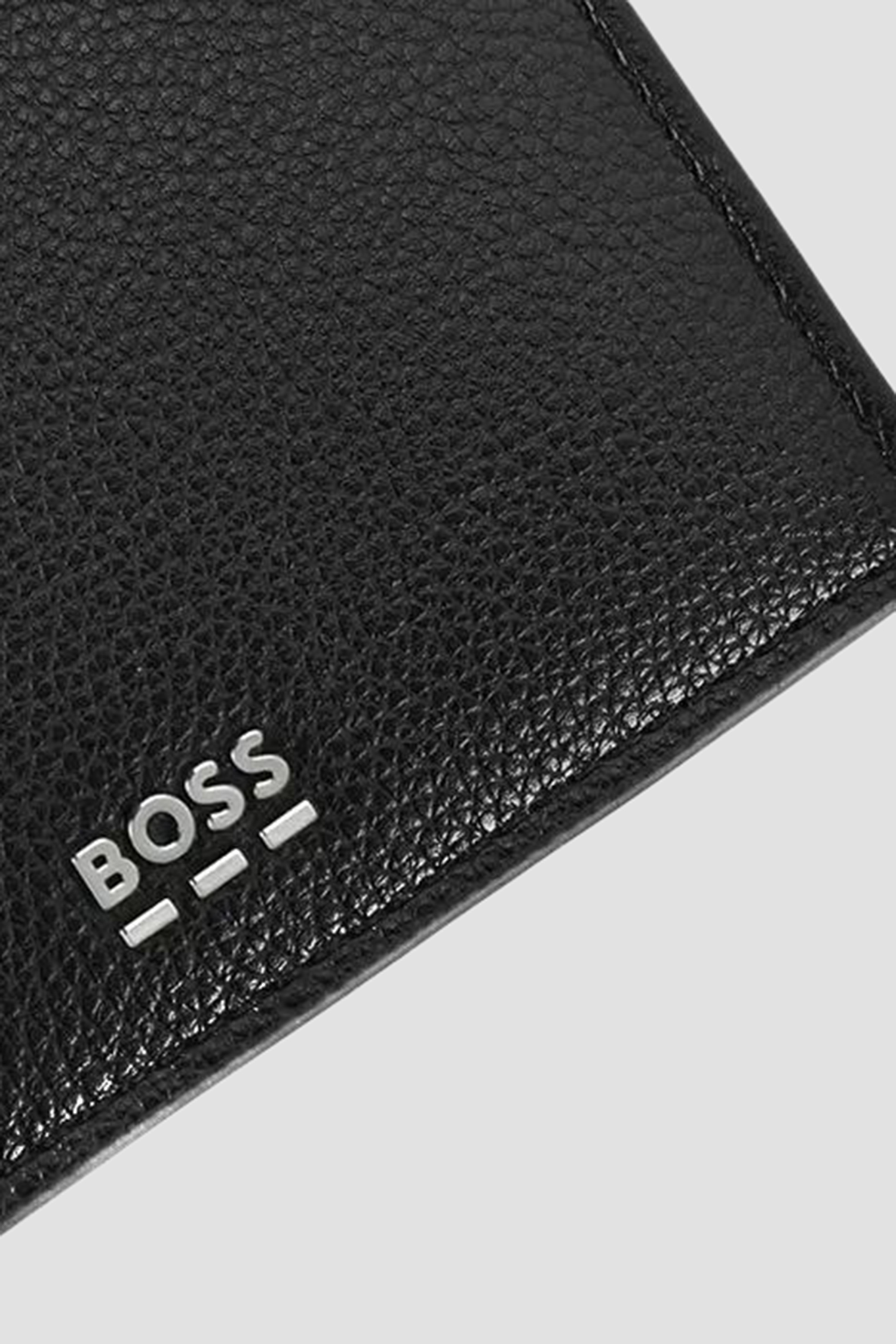 Чоловічий чорний гаманець BOSS 50529545;001