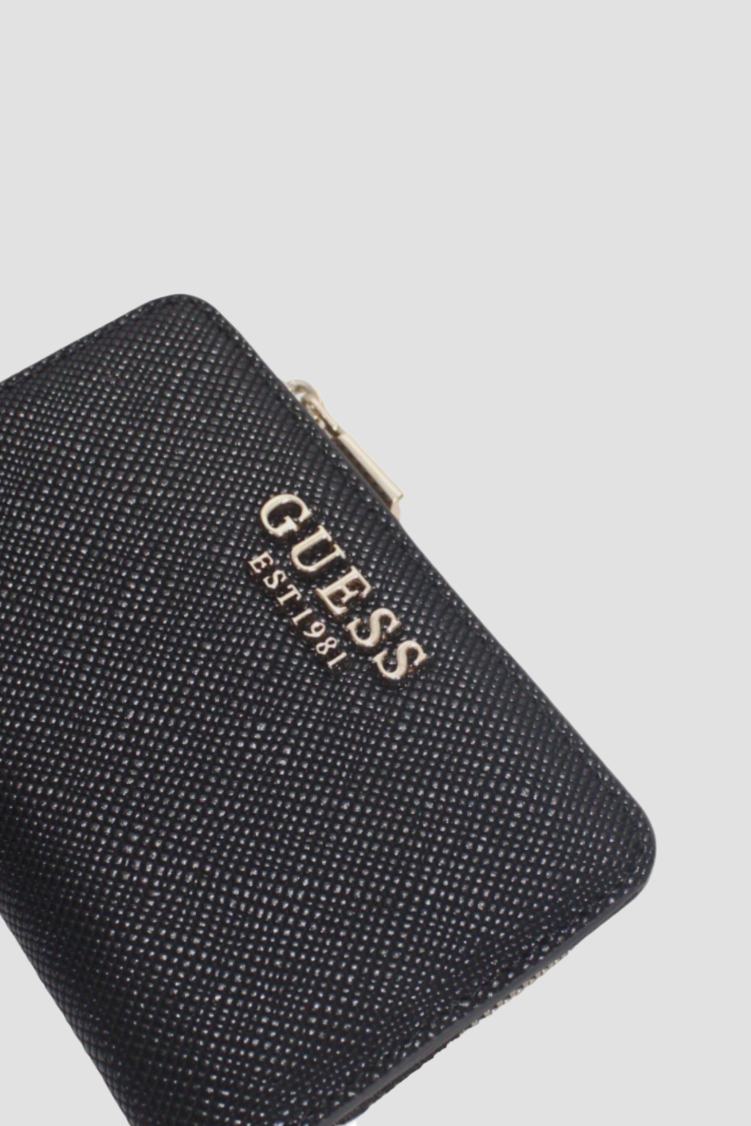 Жіночий чорний гаманець Guess SWZG85.00156;BLA