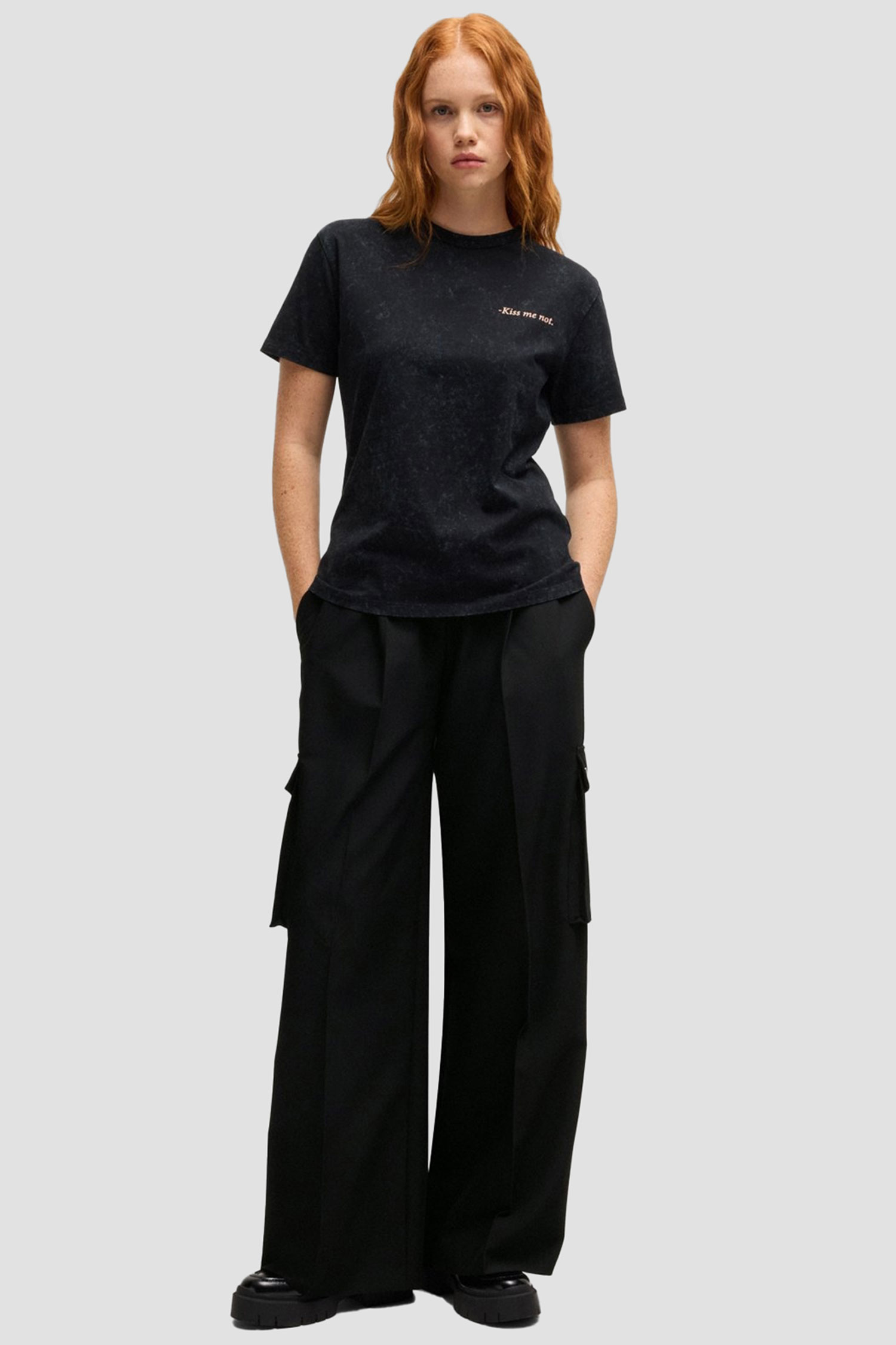 Жіночі чорні карго HUGO 50530970;001