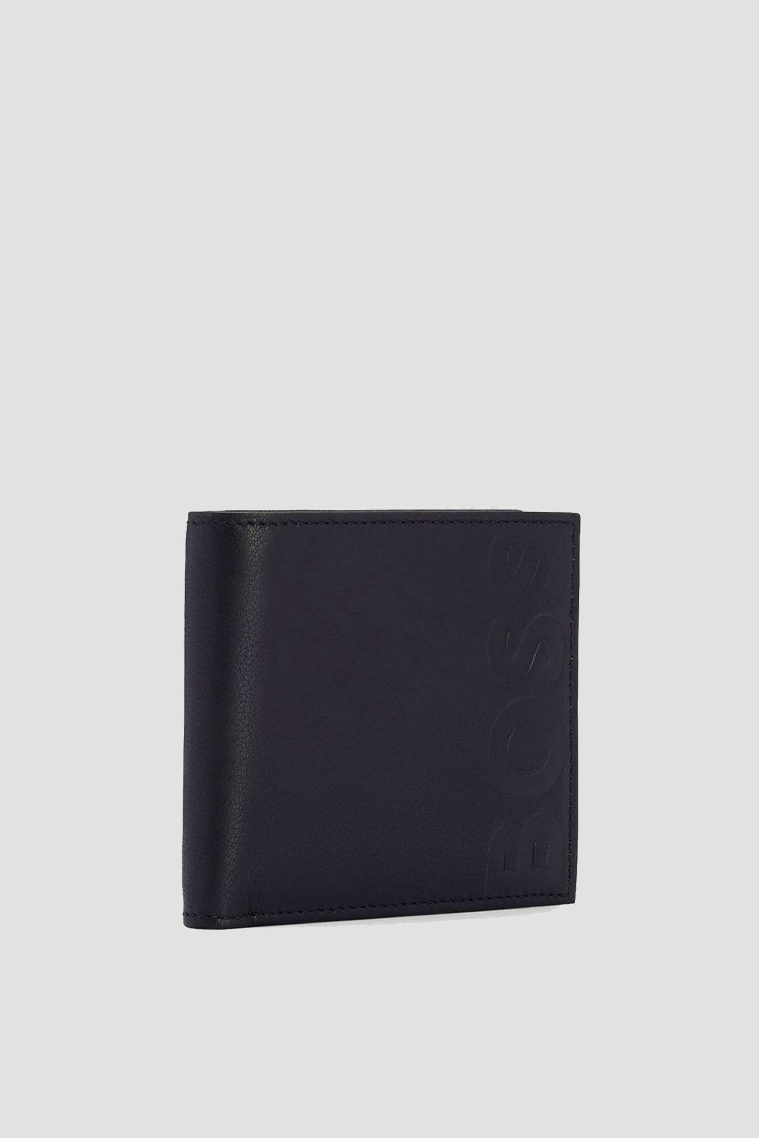 Мужской черный кожаный кошелек BOSS 50470802;001