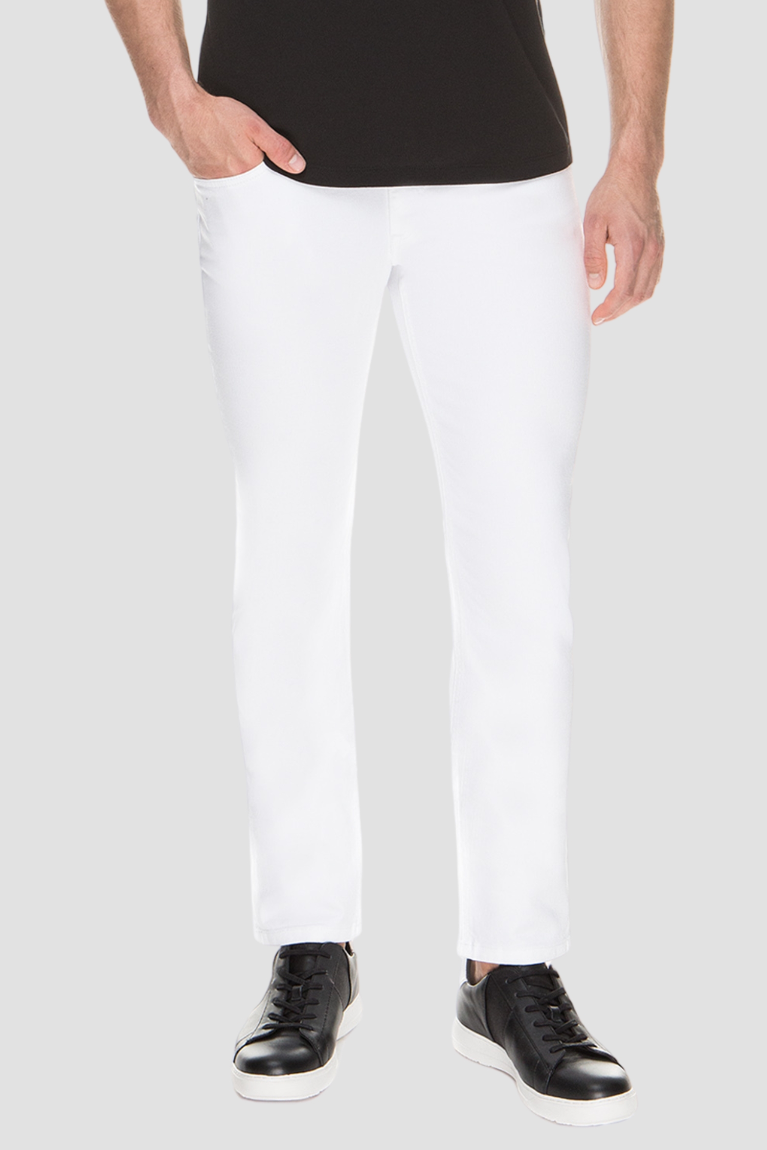 Мужские белые джинсы Karl Lagerfeld 591837.265840;10
