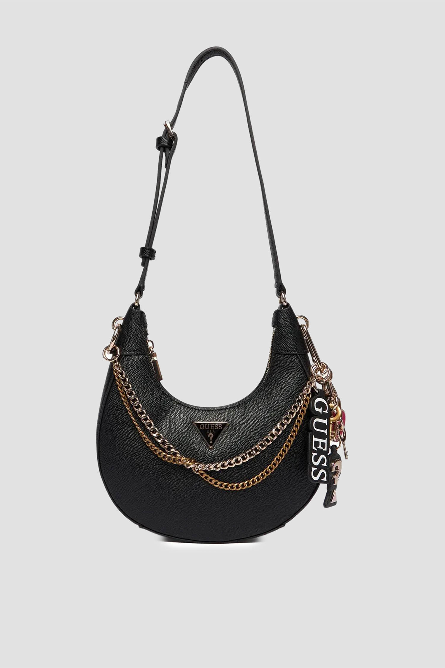 Жіноча чорна сумка Guess HWBG98.99180;BLA