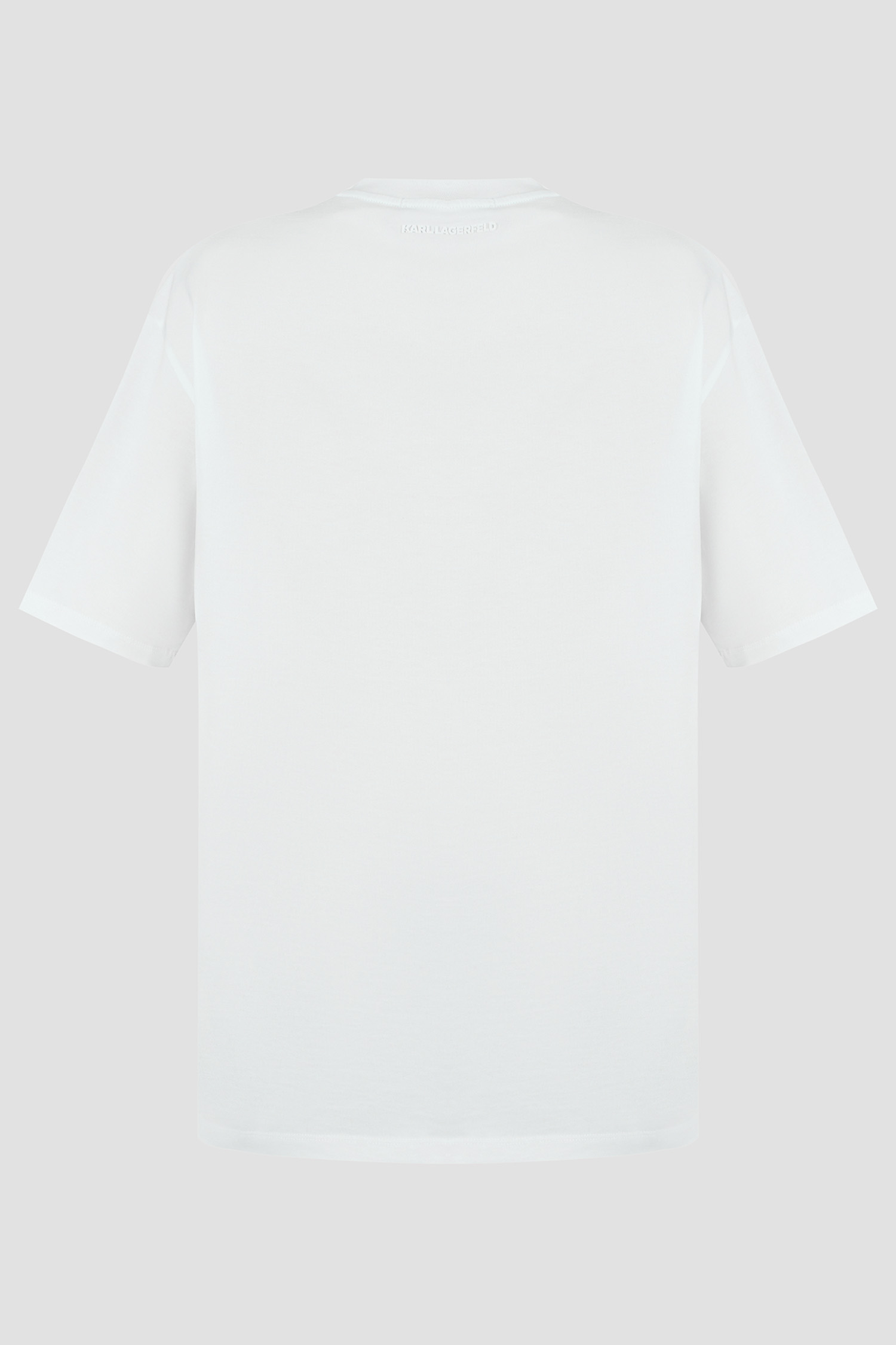 Мужская белая футболка Karl Lagerfeld 551230.755192;10